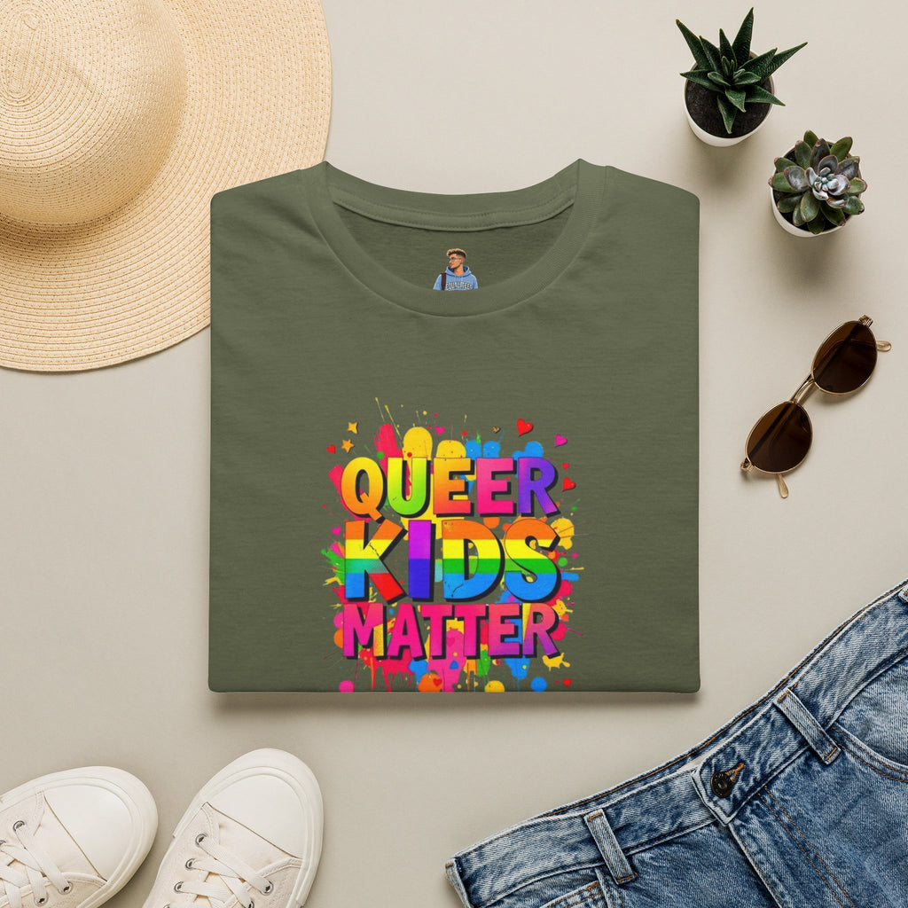 Queer Kids Matter Unisex Softstyle T-Shirt - Celebrate Inclusivity & Pride