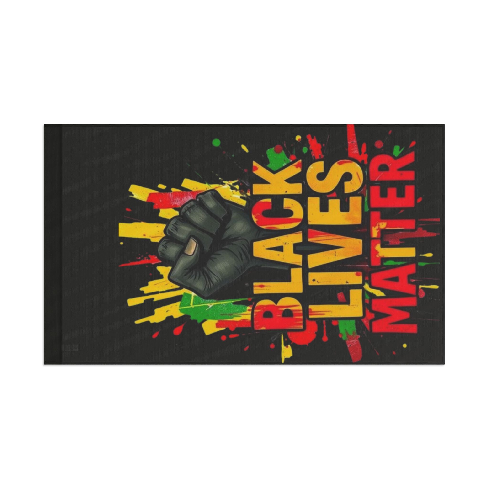 Black Lives Matter Awareness Flag - EqualiTees.Me