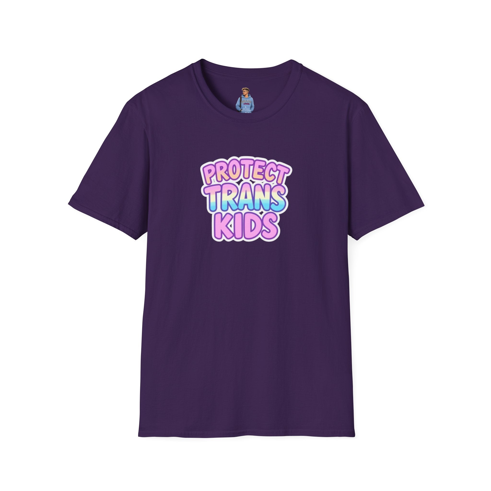 Camiseta unisex Softstyle - Camiseta infantil Protect Trans