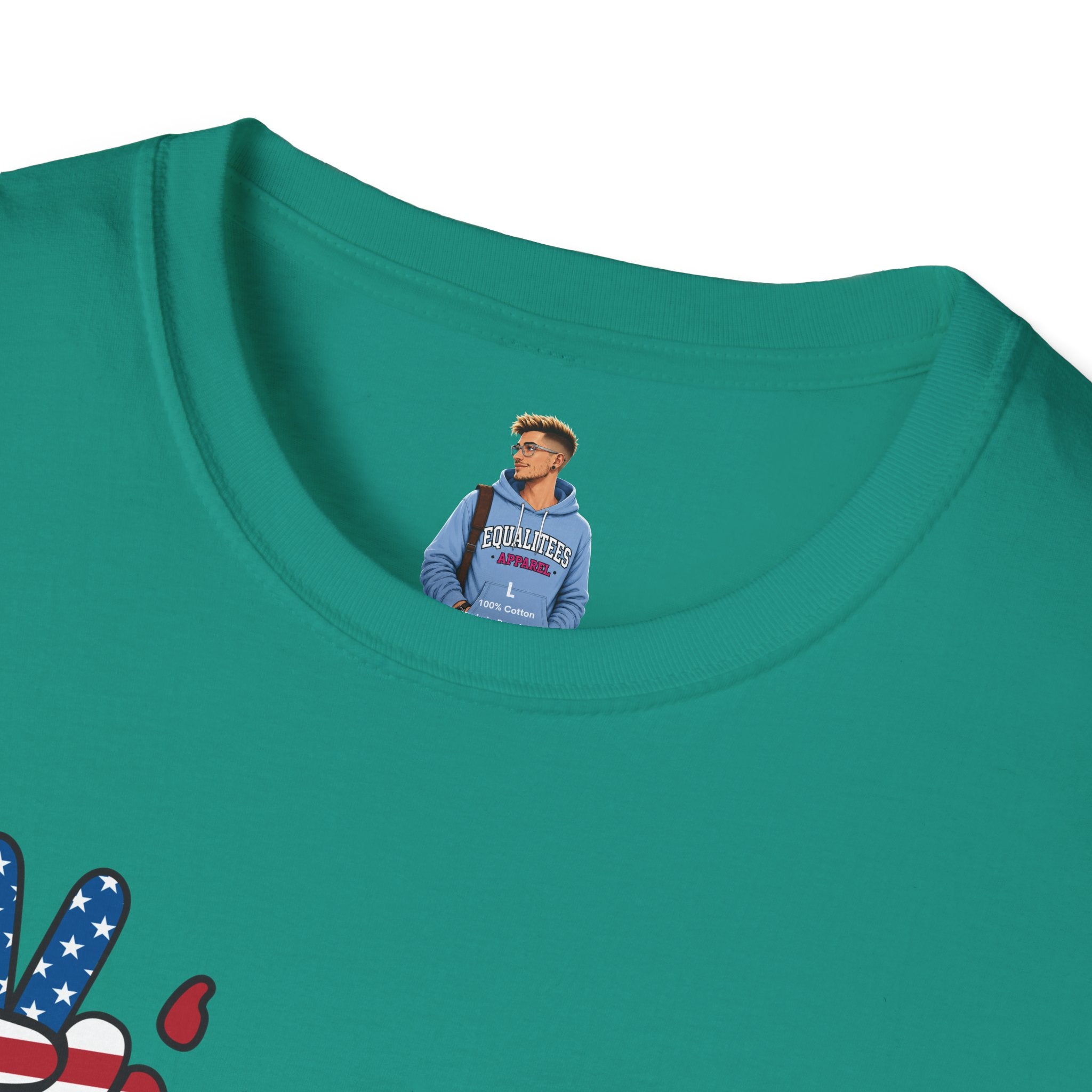 'América es para todos' - Camiseta unisex Softstyle