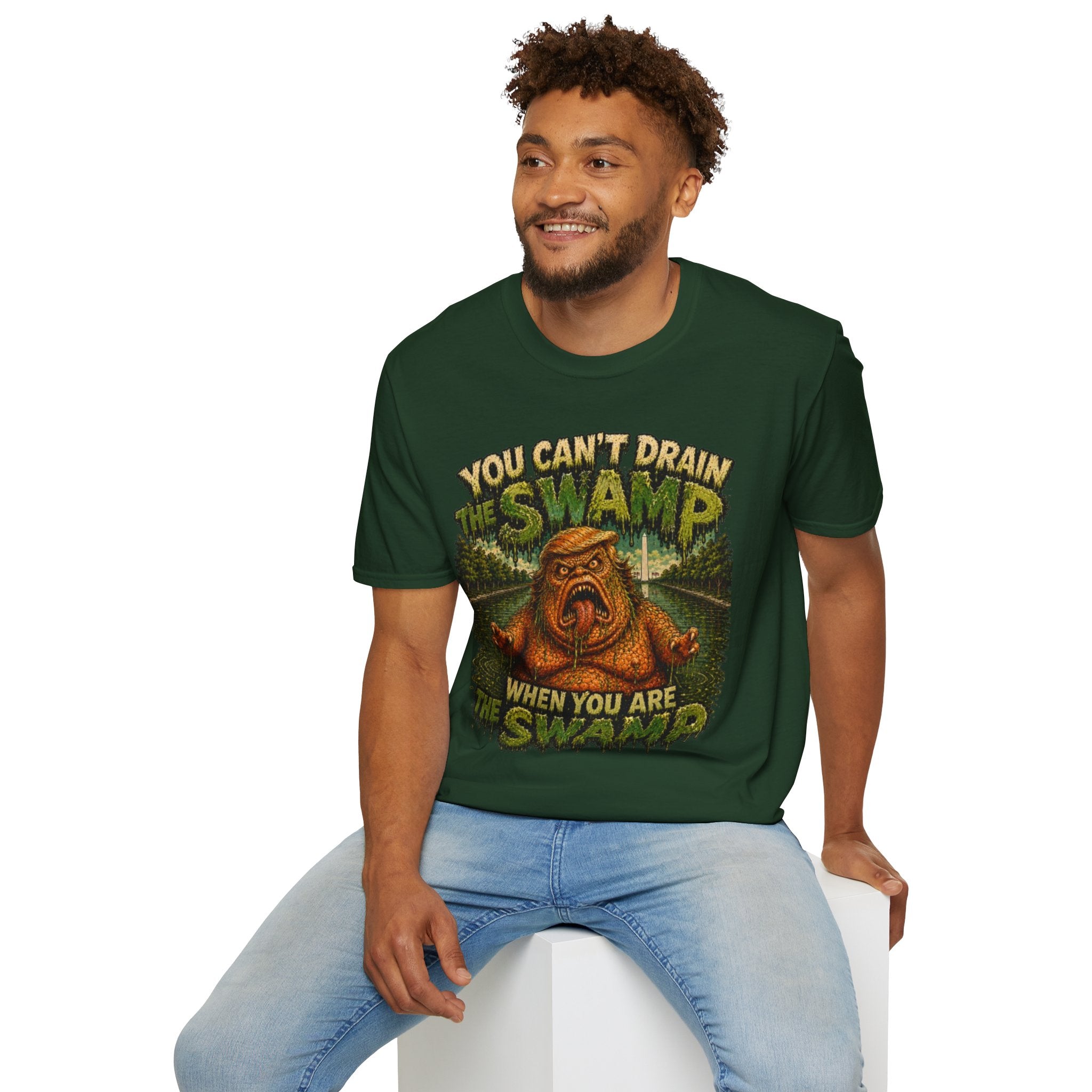 T-Shirt — "You Can't Drain the Swamp when you ARE the Swamp" Graphic Tee