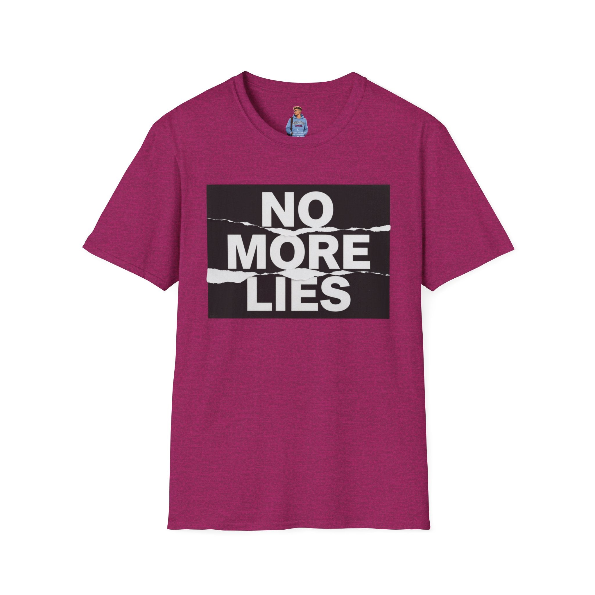 No More Lies T-Shirt — Bold Protest Graphic Tee