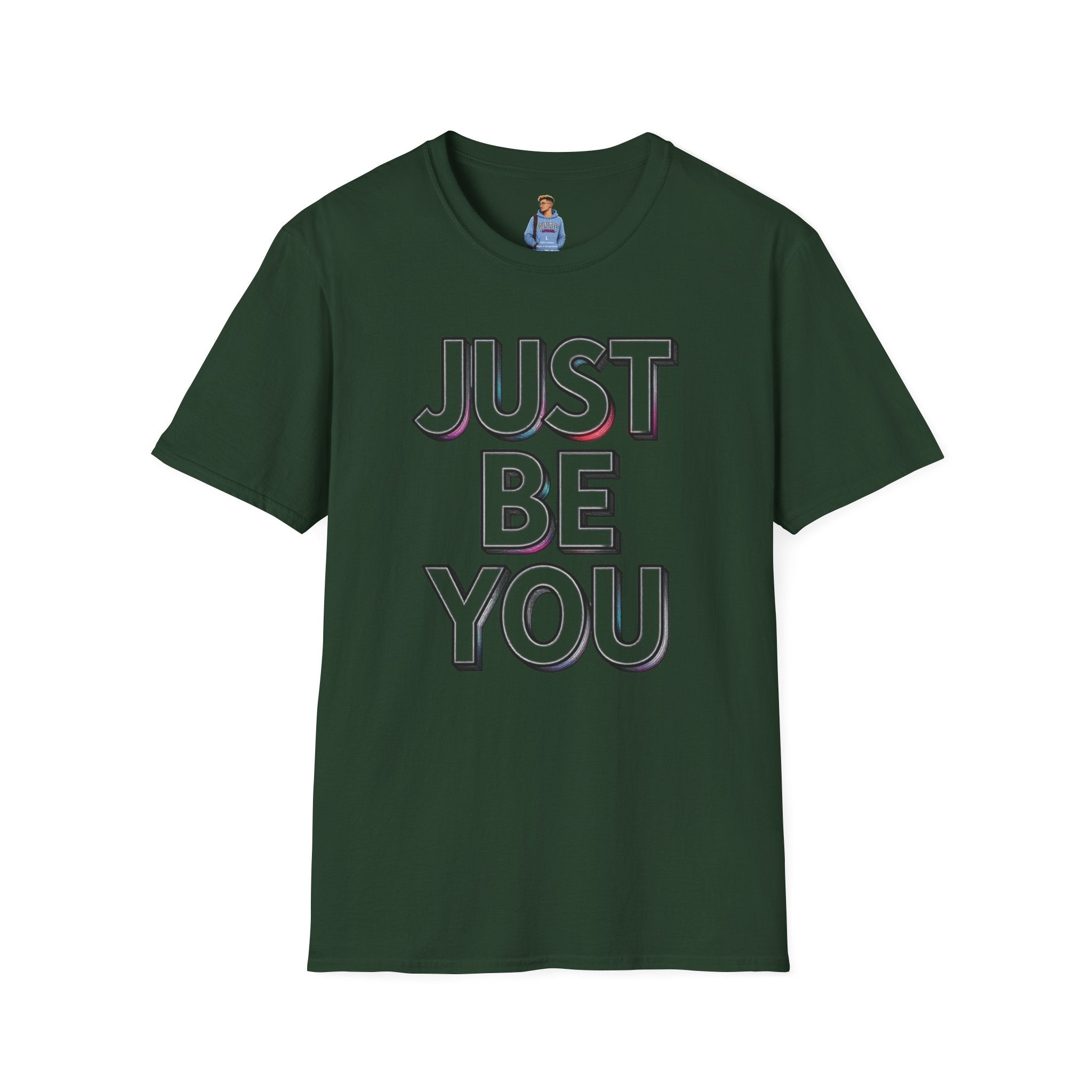 Just Be You T-Shirt — Inspirational Minimalist Graphic Tee