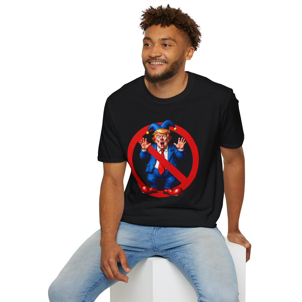 NO CROWN FOR THE CLOWN T-Shirt - NO KINGS IN AMERICA