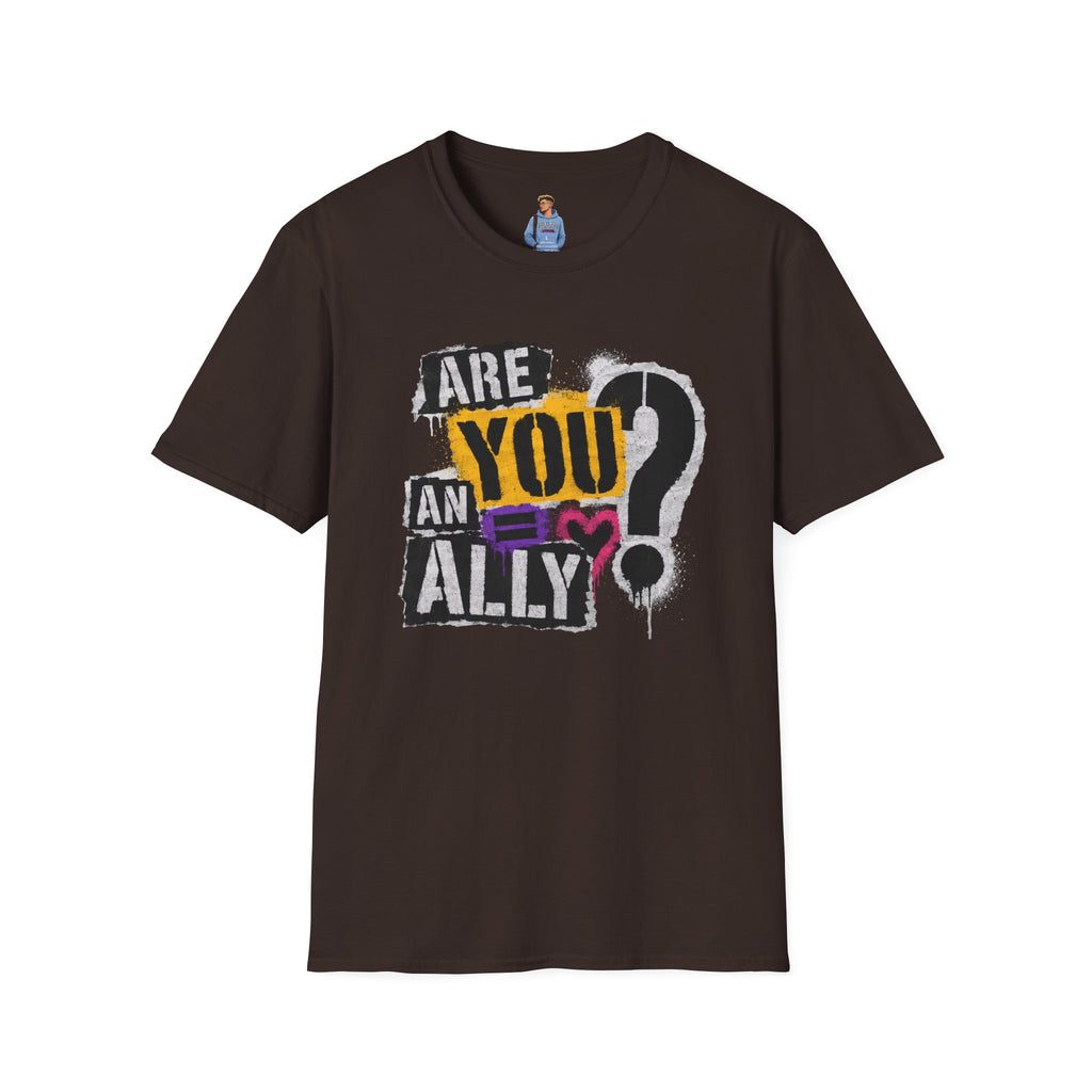 Are You An Ally? Graphic T‑Shirt — Pride & Allyship Tee