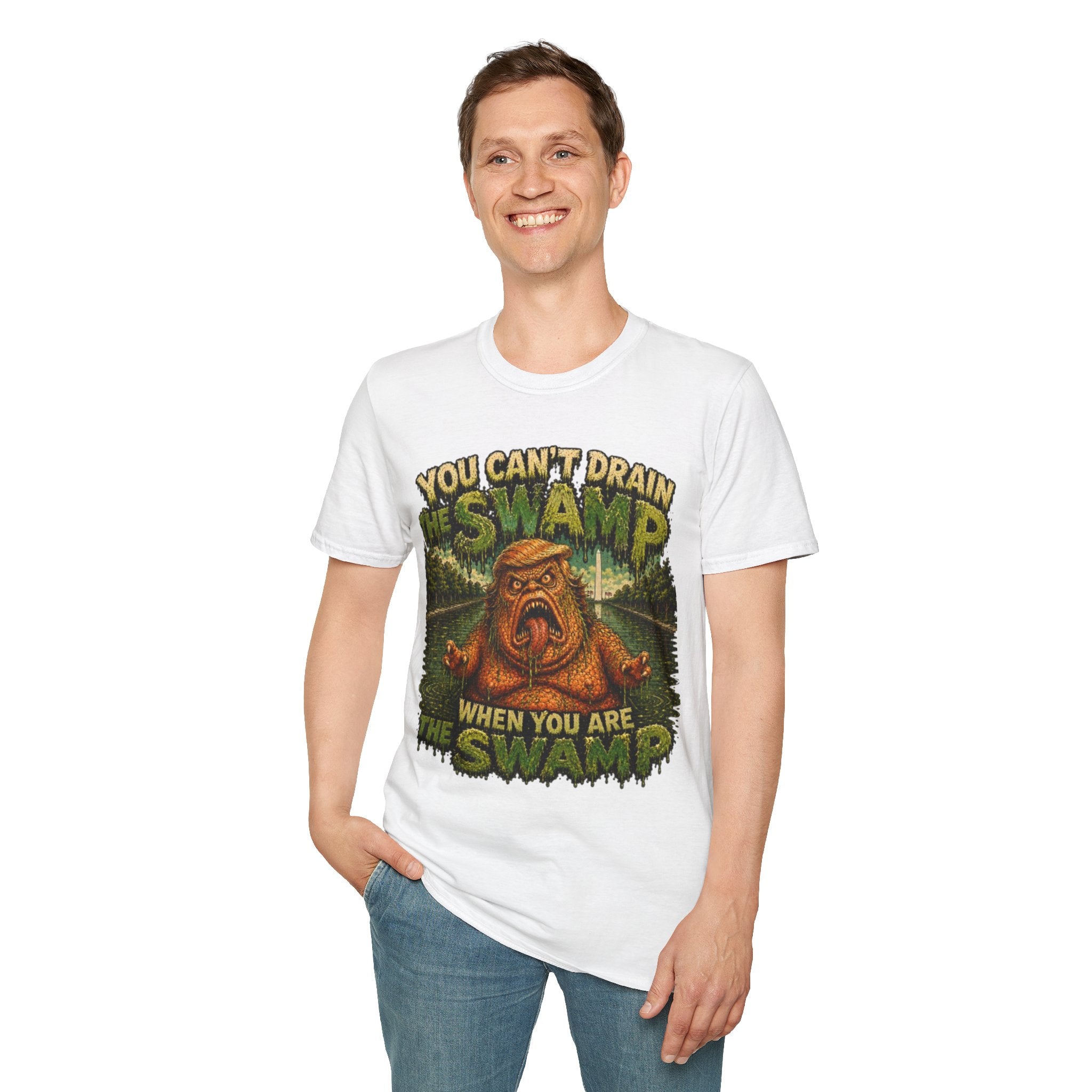 T-Shirt — "You Can't Drain the Swamp when you ARE the Swamp" Graphic Tee