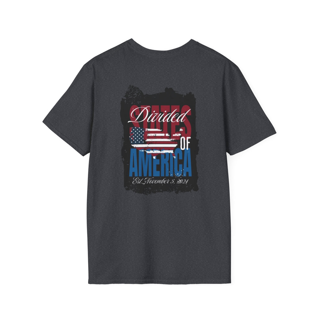 Divided States of America Graphic Tee Softstyle Unisex T-Shirt