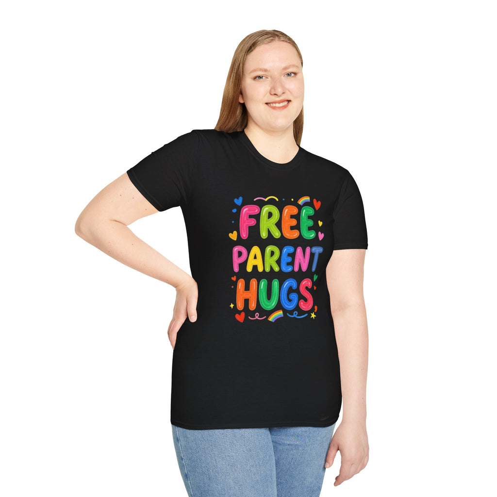 Free Parent Hugs Affirming T-Shirt