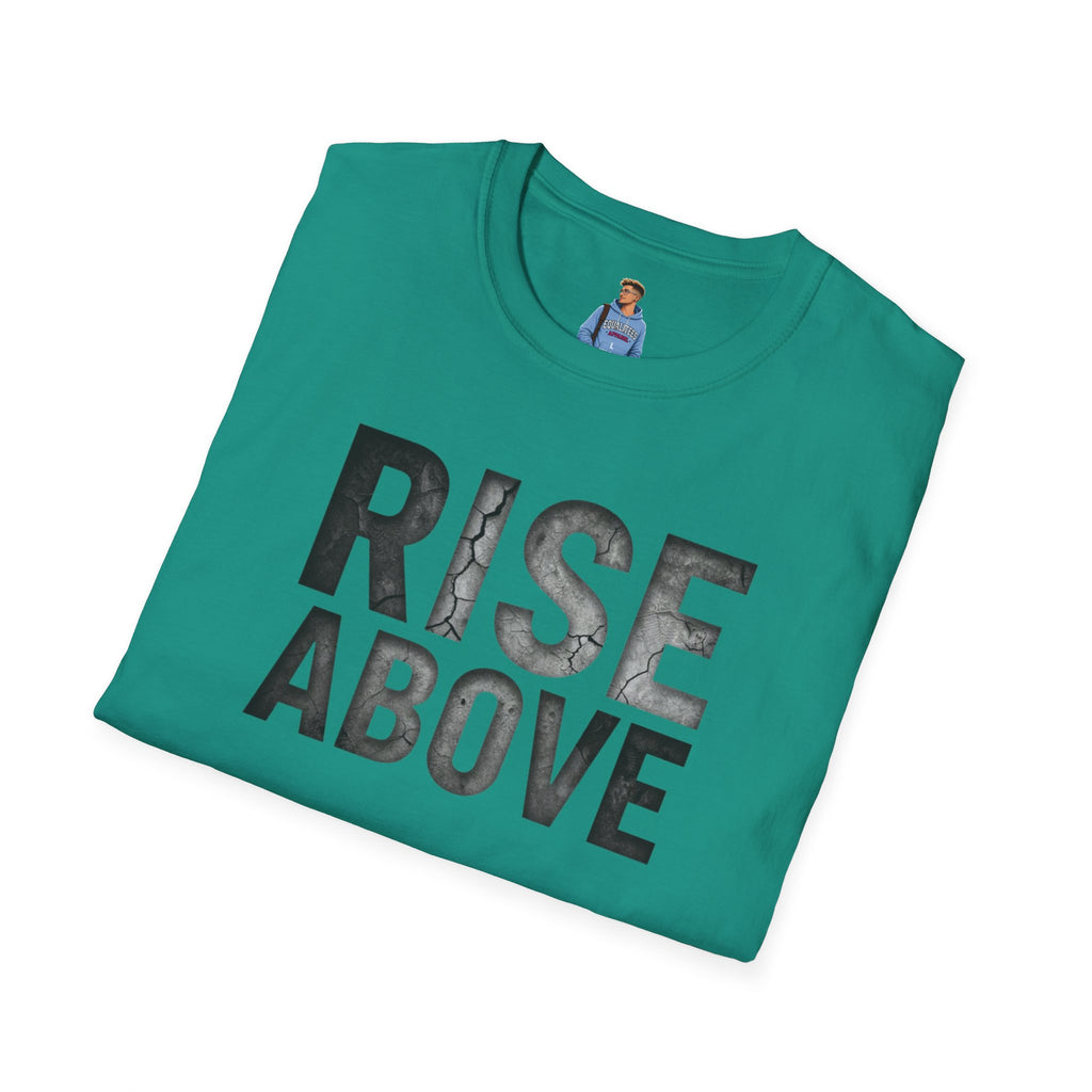 Rise Above Motivational Graphic T-Shirt