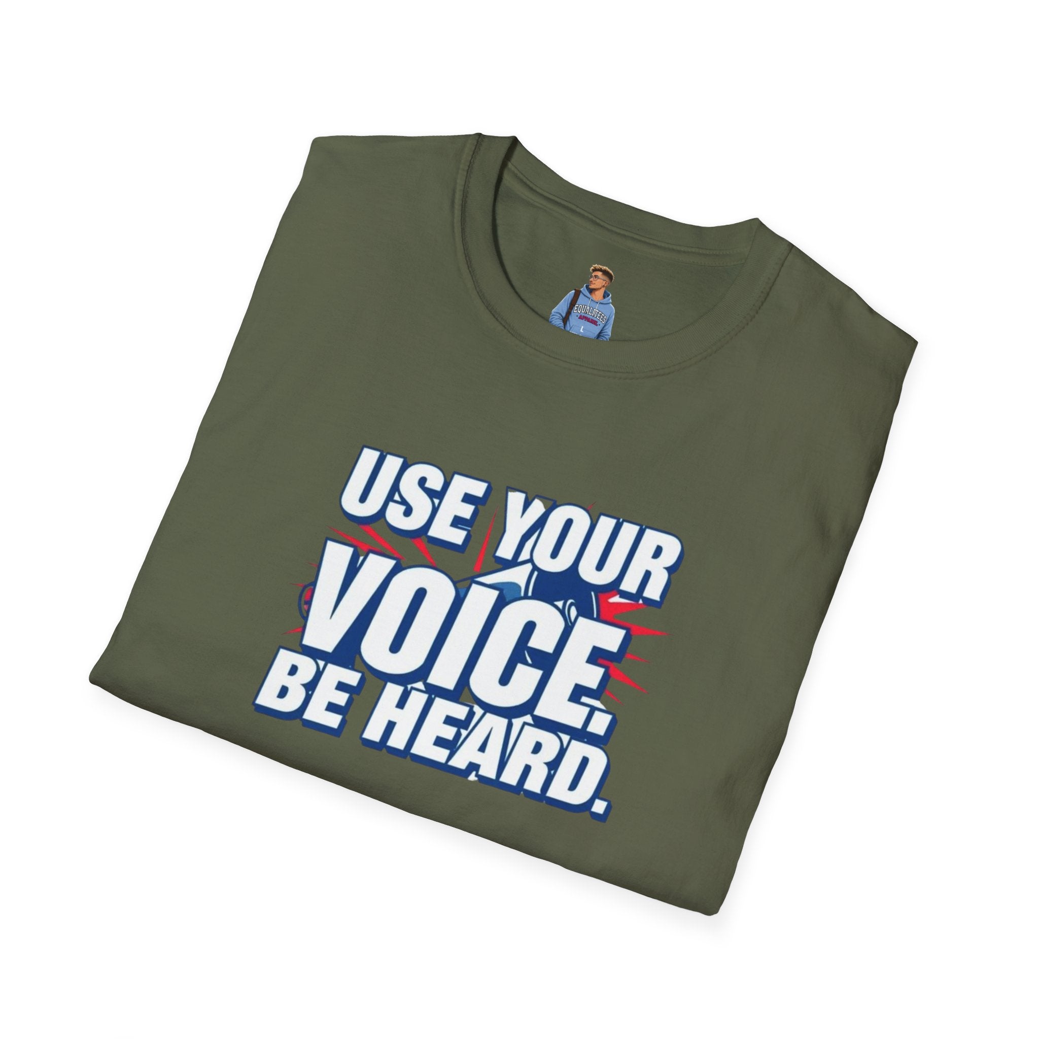 Camiseta de empoderamiento: usa tu voz y hazte escuchar