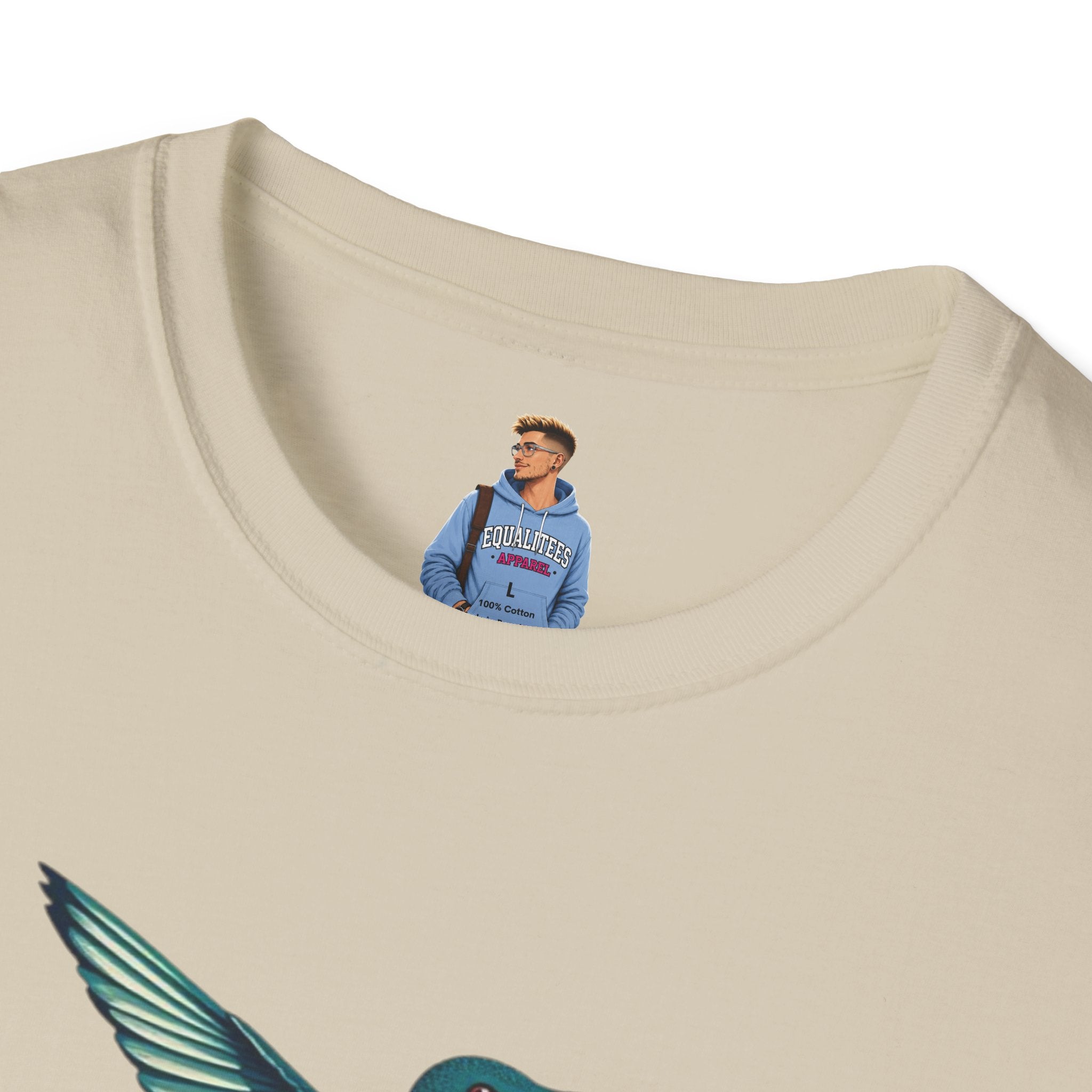 Floral Hummingbird T-Shirt