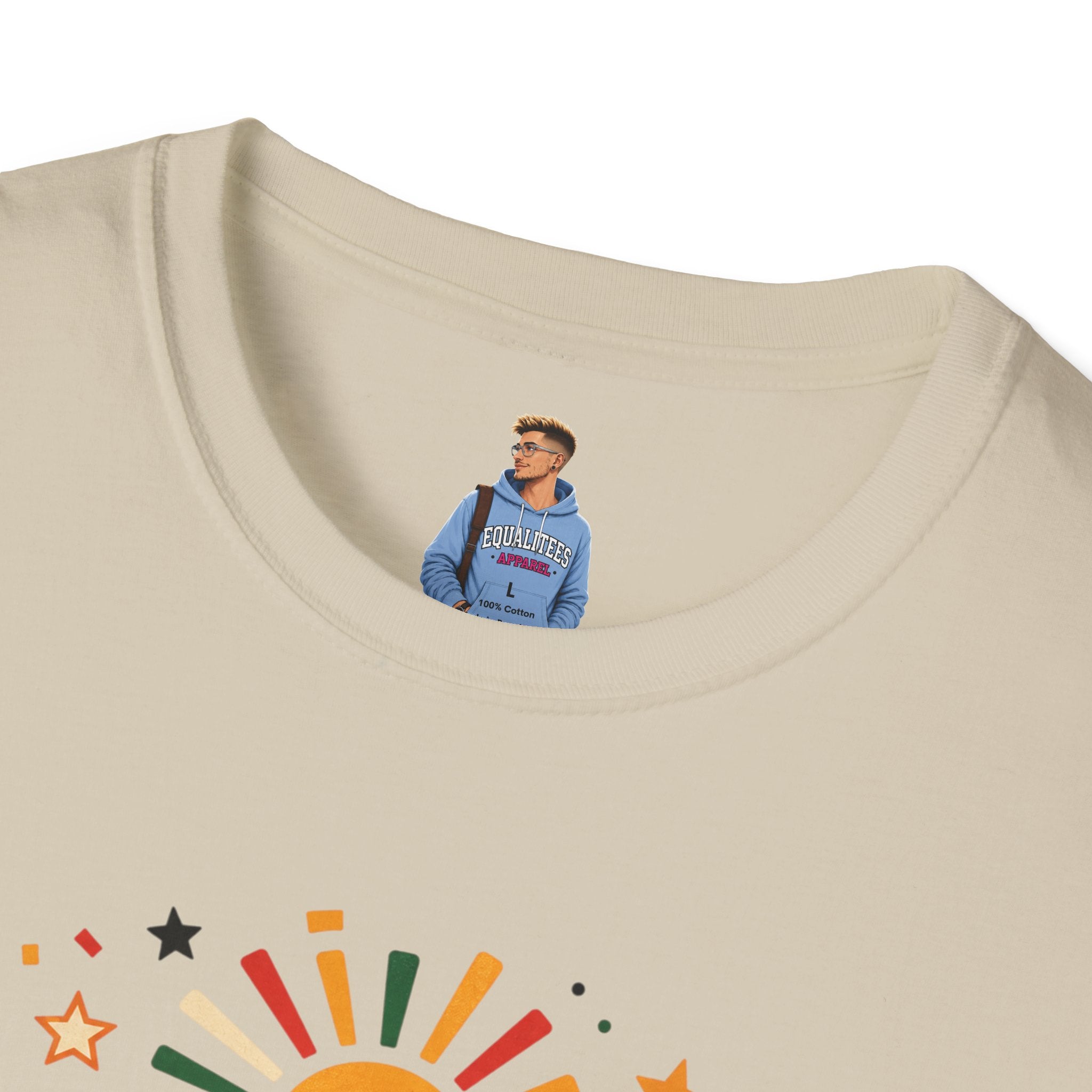 Juneteenth T-Shirt - "Happy Juneteenth" Retro Celebration Tee