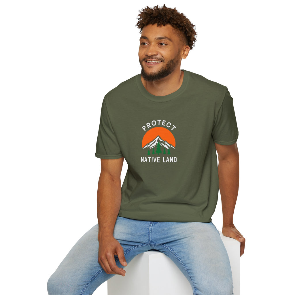 Protect Native Land Softstyle Unisex T-shirt