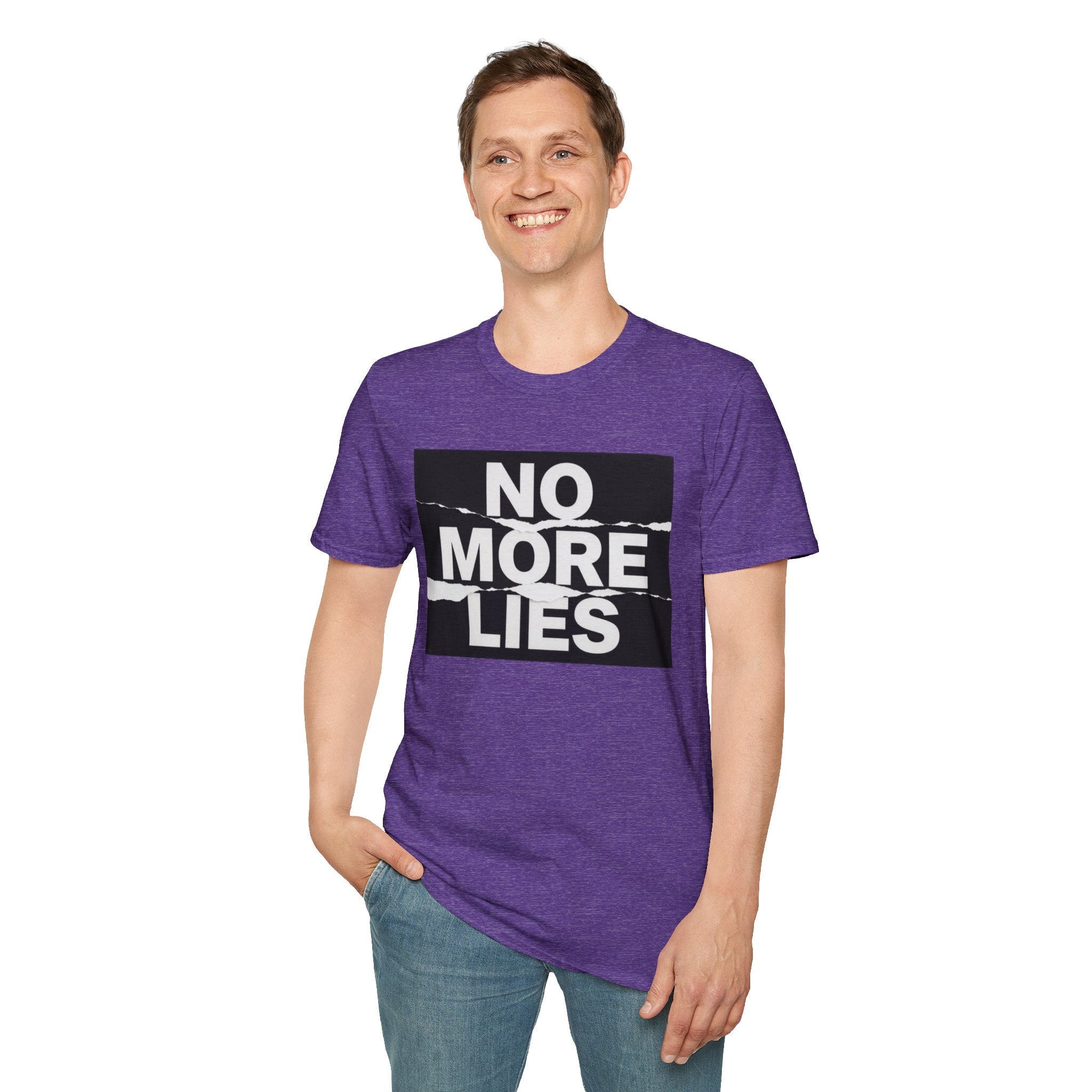 No More Lies T-Shirt — Bold Protest Graphic Tee