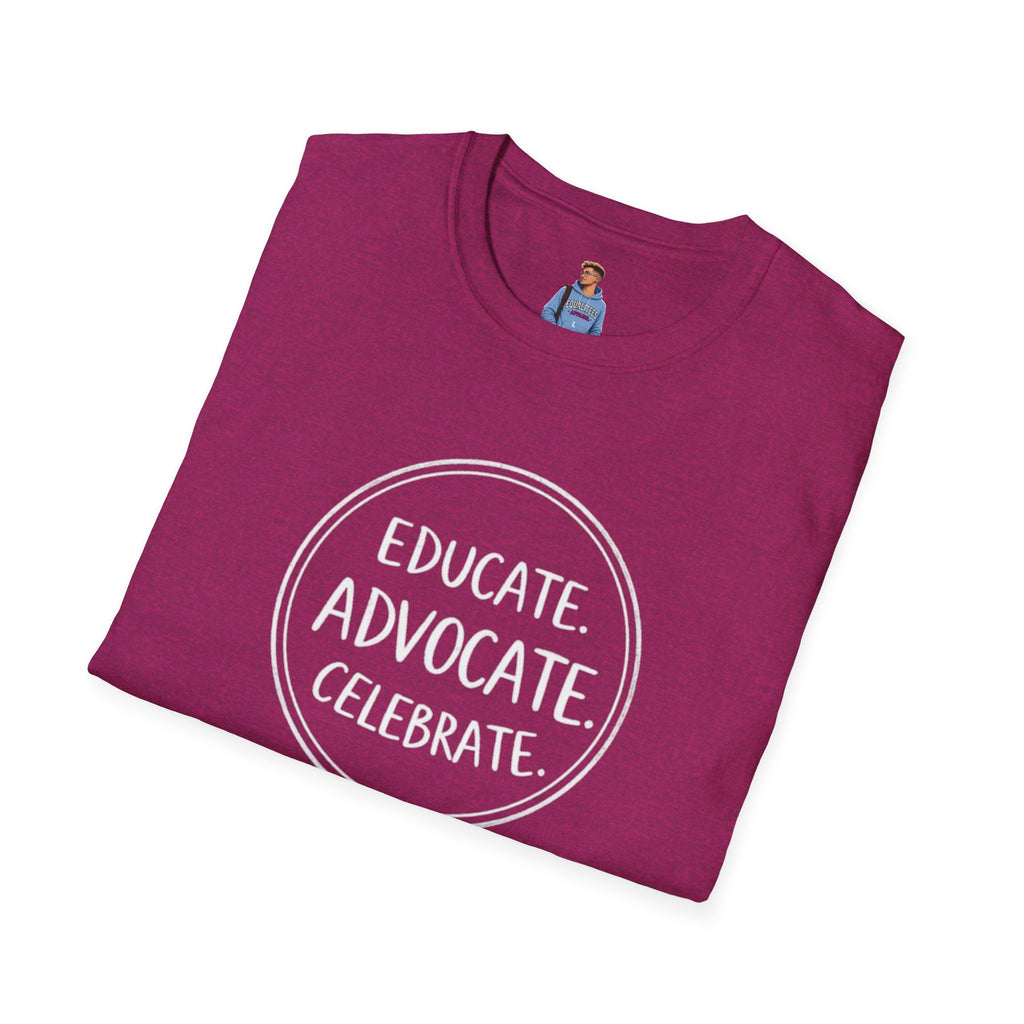 Subtle Pride Educate Advocate Celebrate