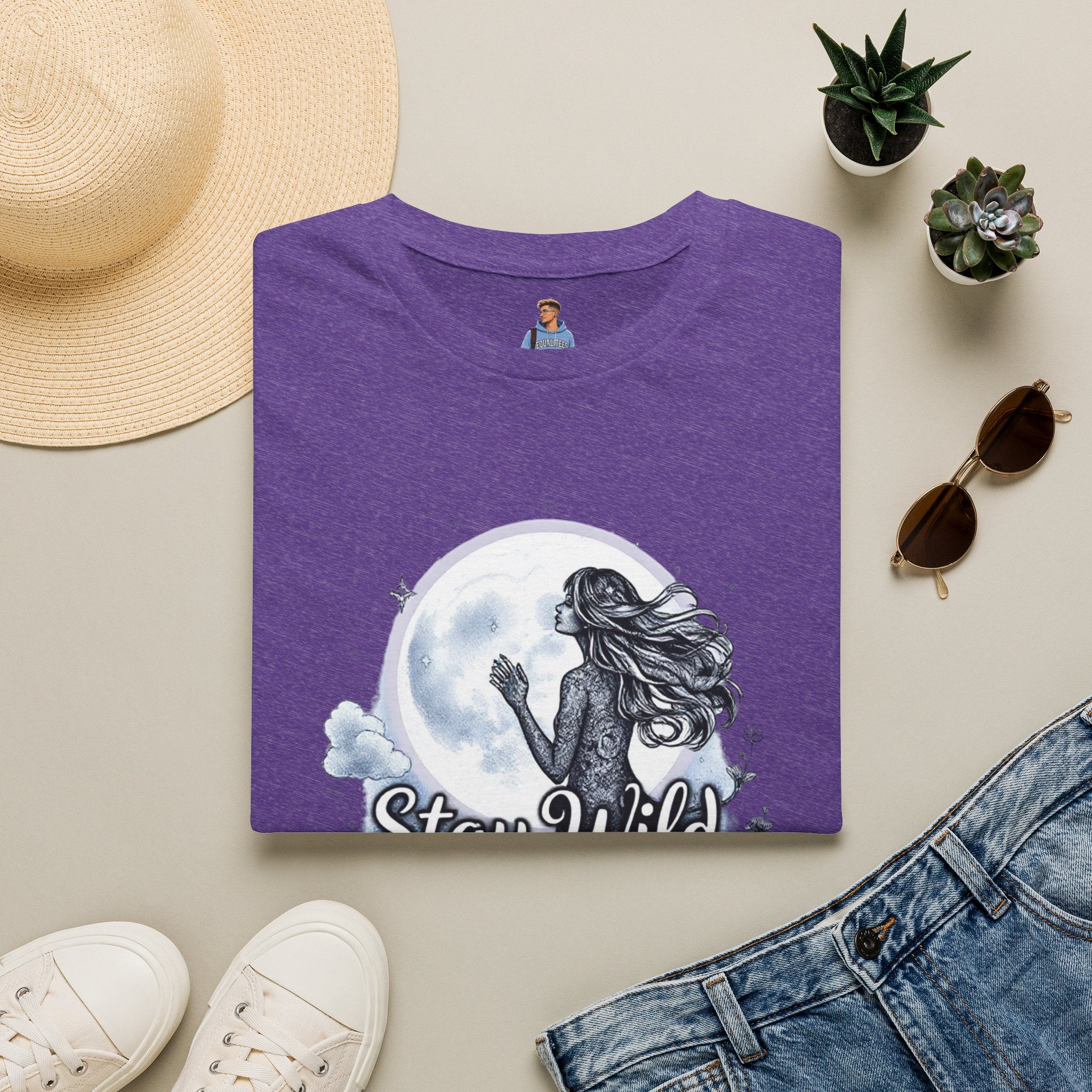 Gypsy Moon T-Shirt - Stay Wild Moon Child
