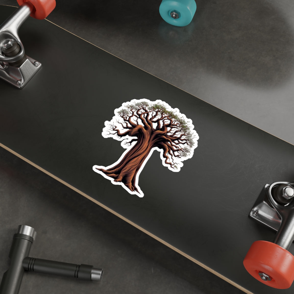 Die-Cut Stickers - Baobab Tree - EqualiTees.Me