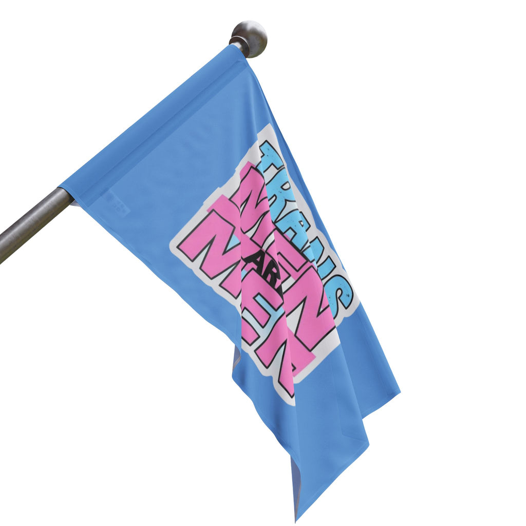 Trans Men Are Men Pride and Protest Flag - EqualiTees.Me