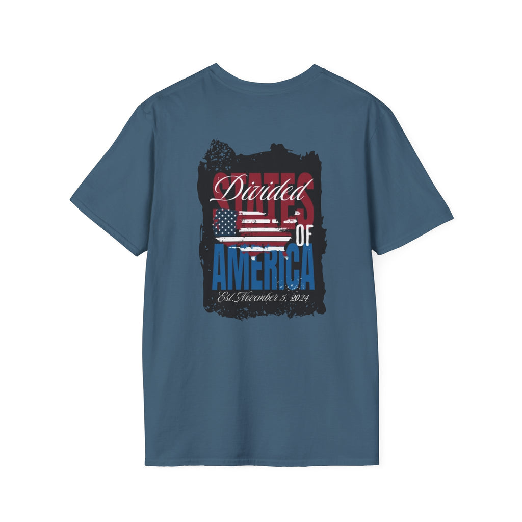 Divided States of America Graphic Tee Softstyle Unisex T-Shirt