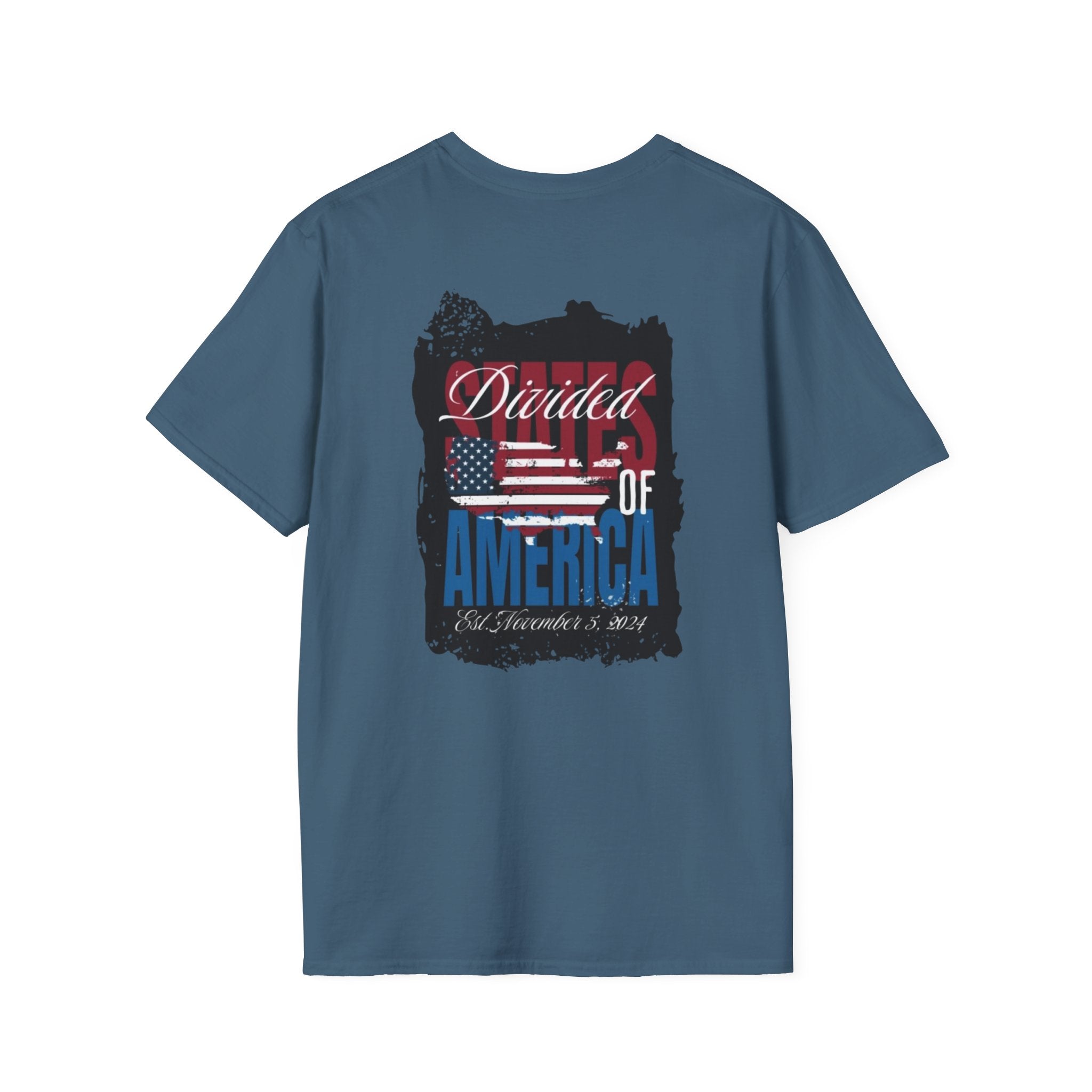 Divided States of America Graphic Tee Softstyle Unisex T-Shirt