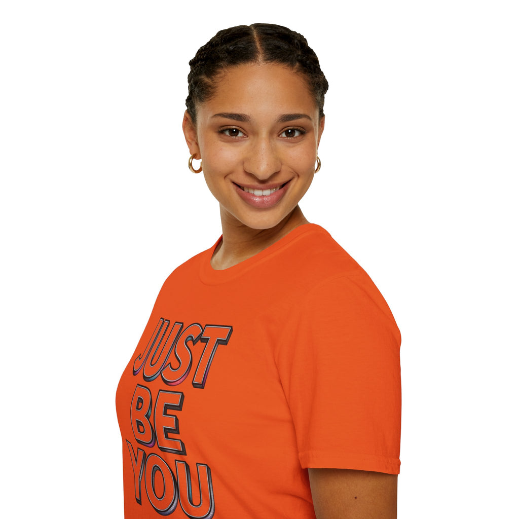 Just Be You T-Shirt — Inspirational Minimalist Graphic Tee