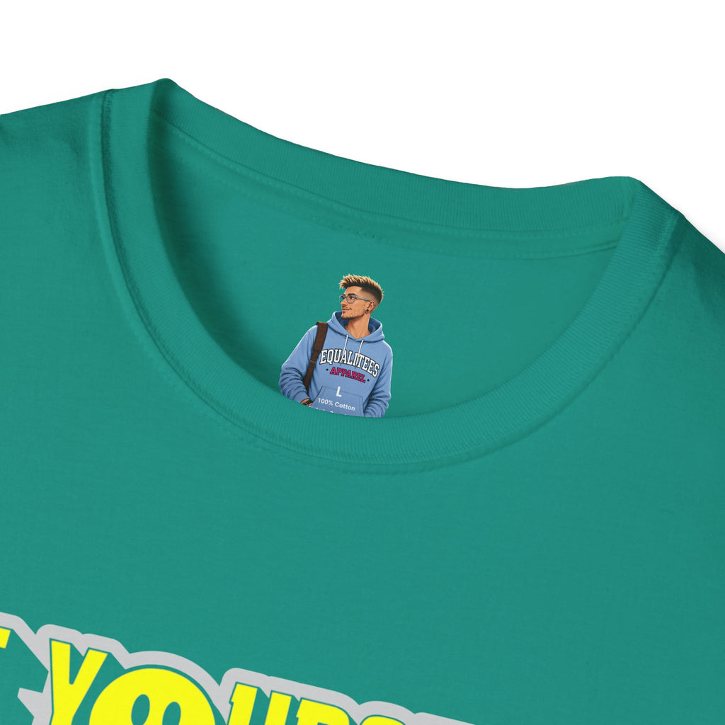 Be Yourself Smiley Unisex Softstyle T-Shirt