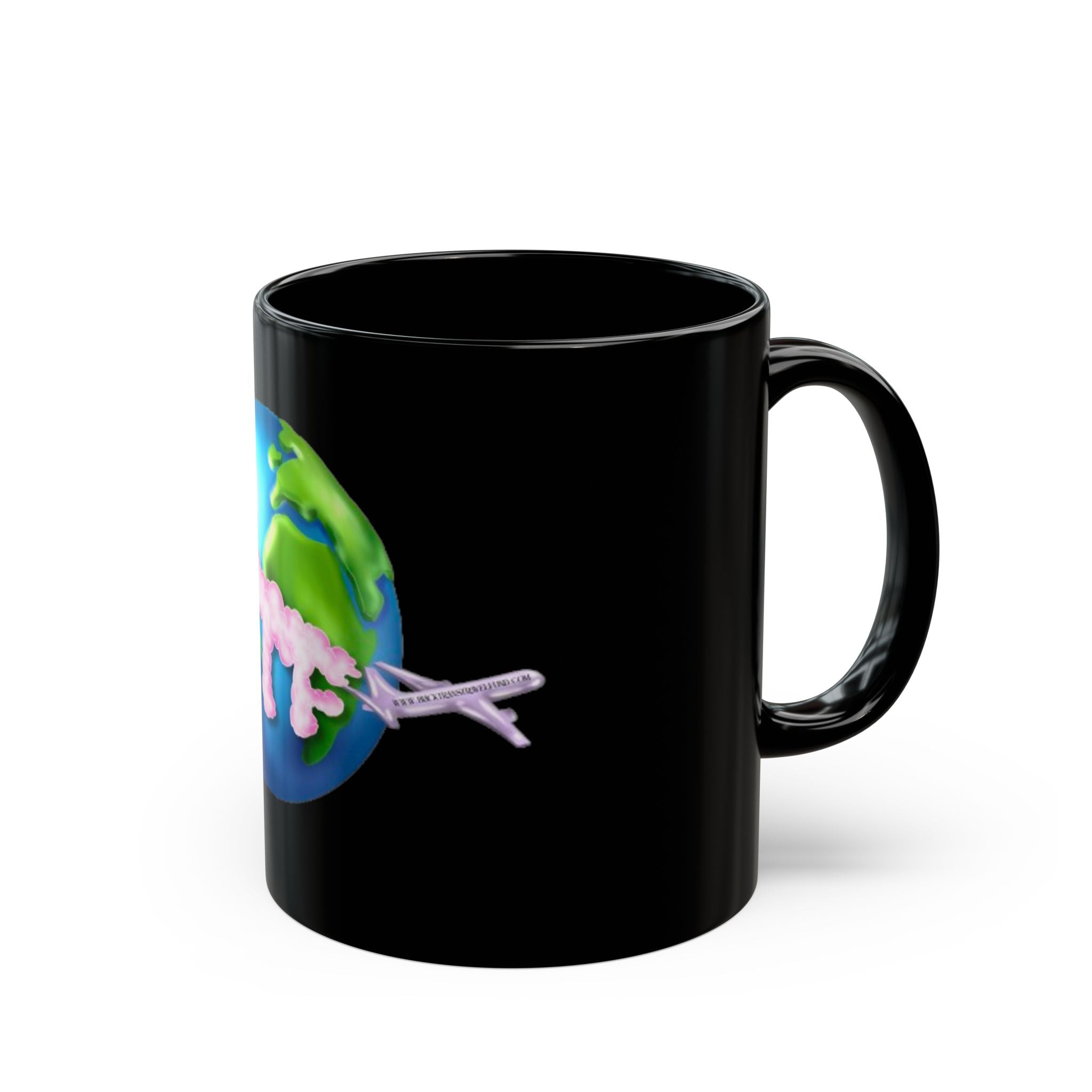 BTTF - Black Trans Travel Fund Black Ceramic Mug 11oz/15oz