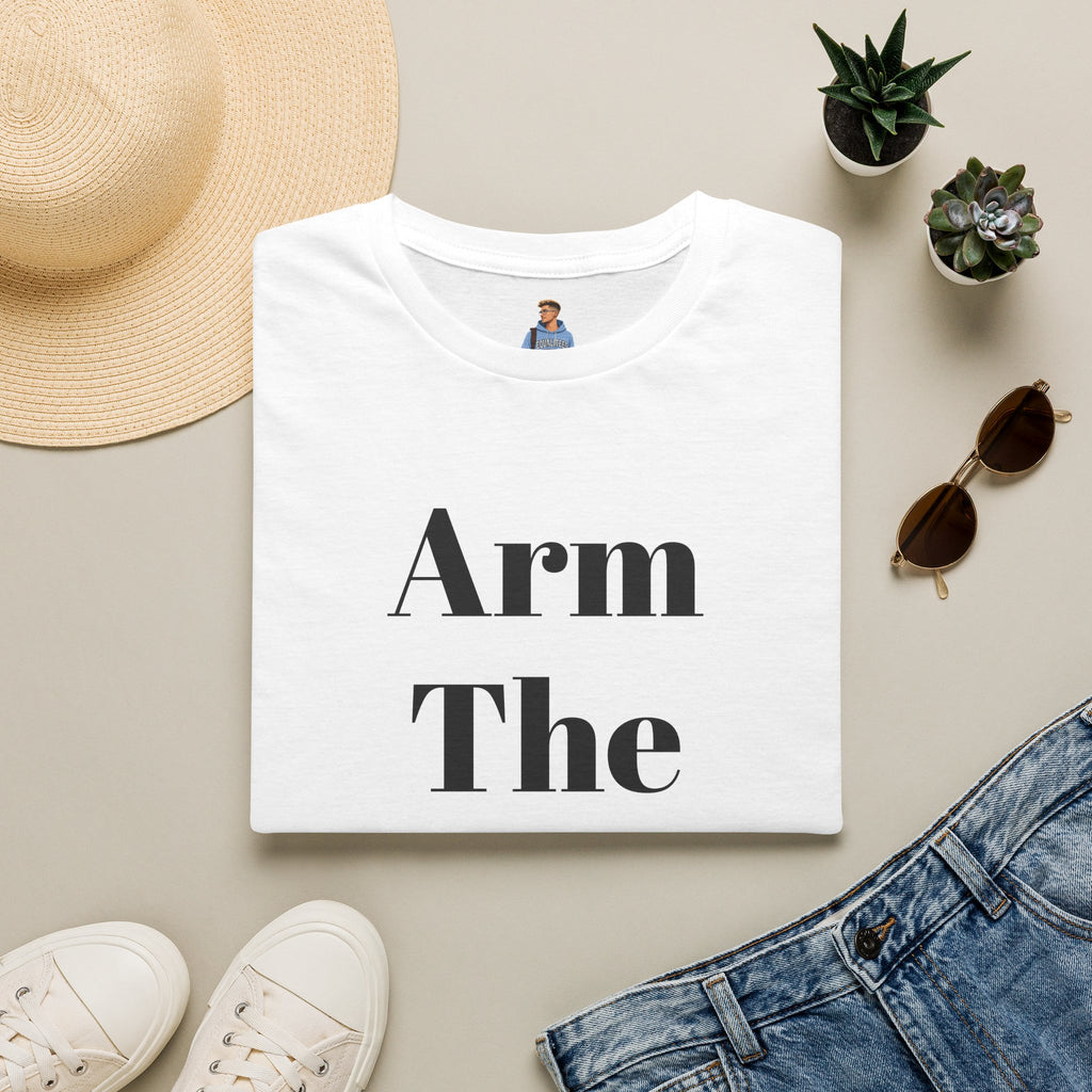 Arm The Dolls — Minimalist Statement T-Shirt