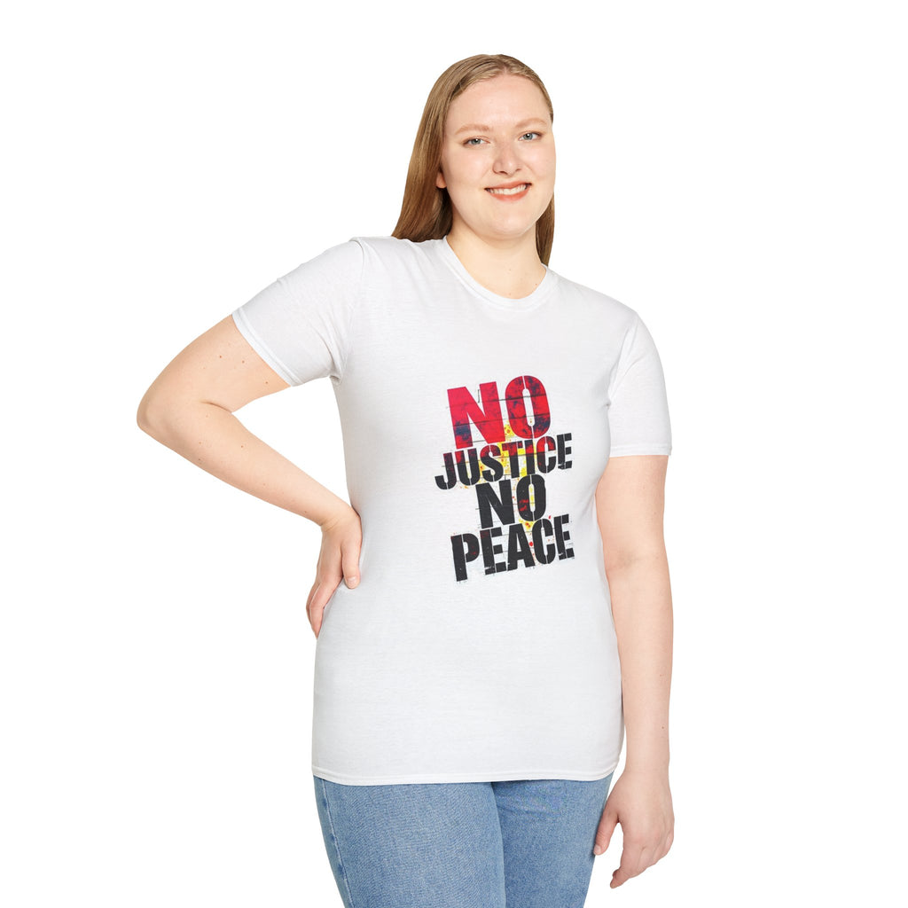No Justice, No Peace Unisex Softstyle T-Shirt