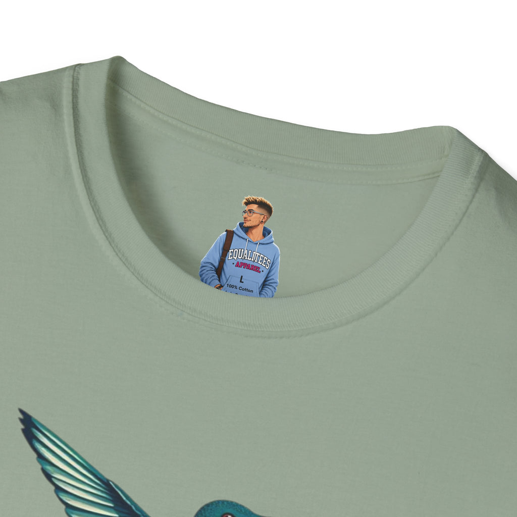 Floral Hummingbird T-Shirt
