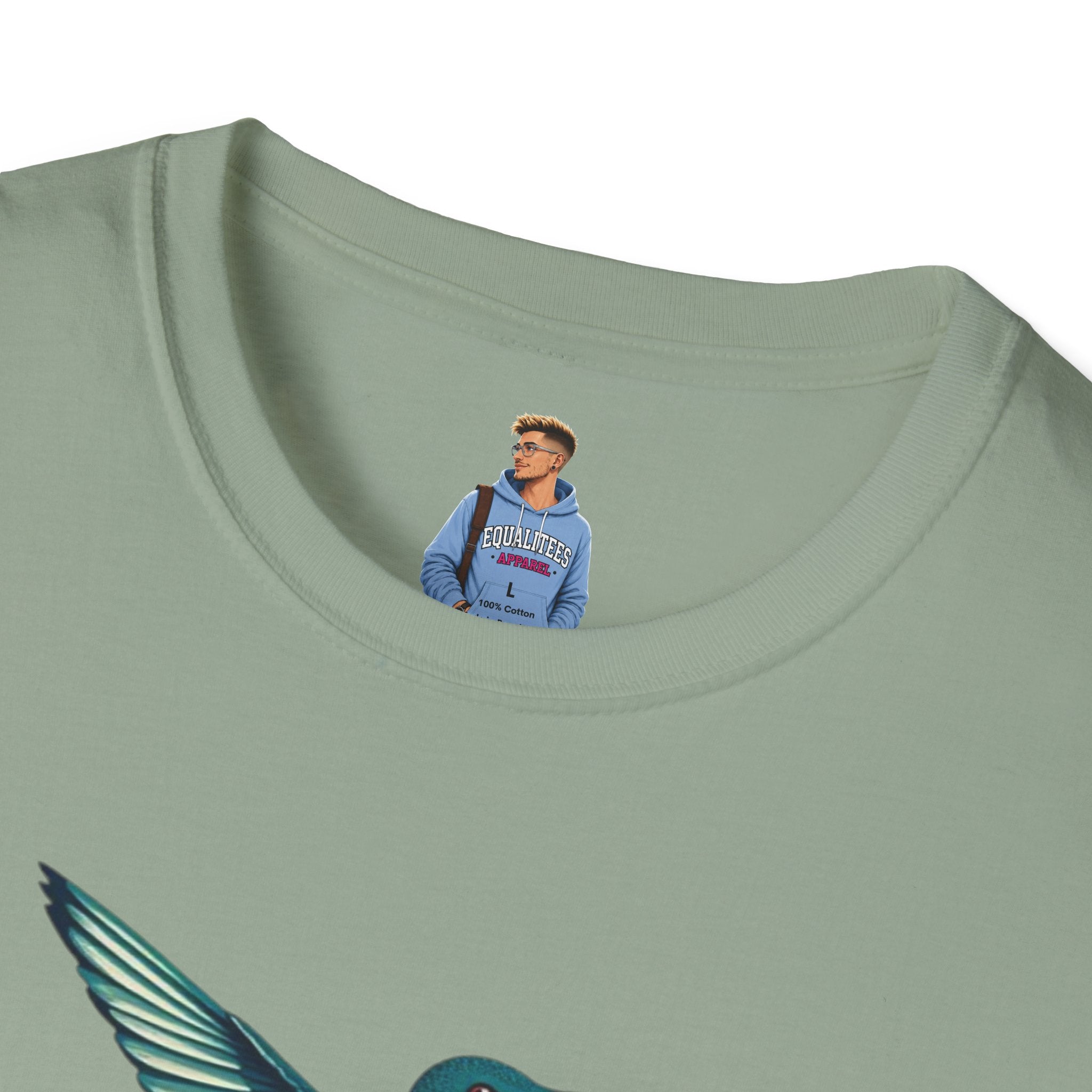 Floral Hummingbird T-Shirt