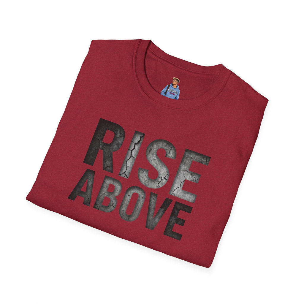 Rise Above Motivational Graphic T-Shirt