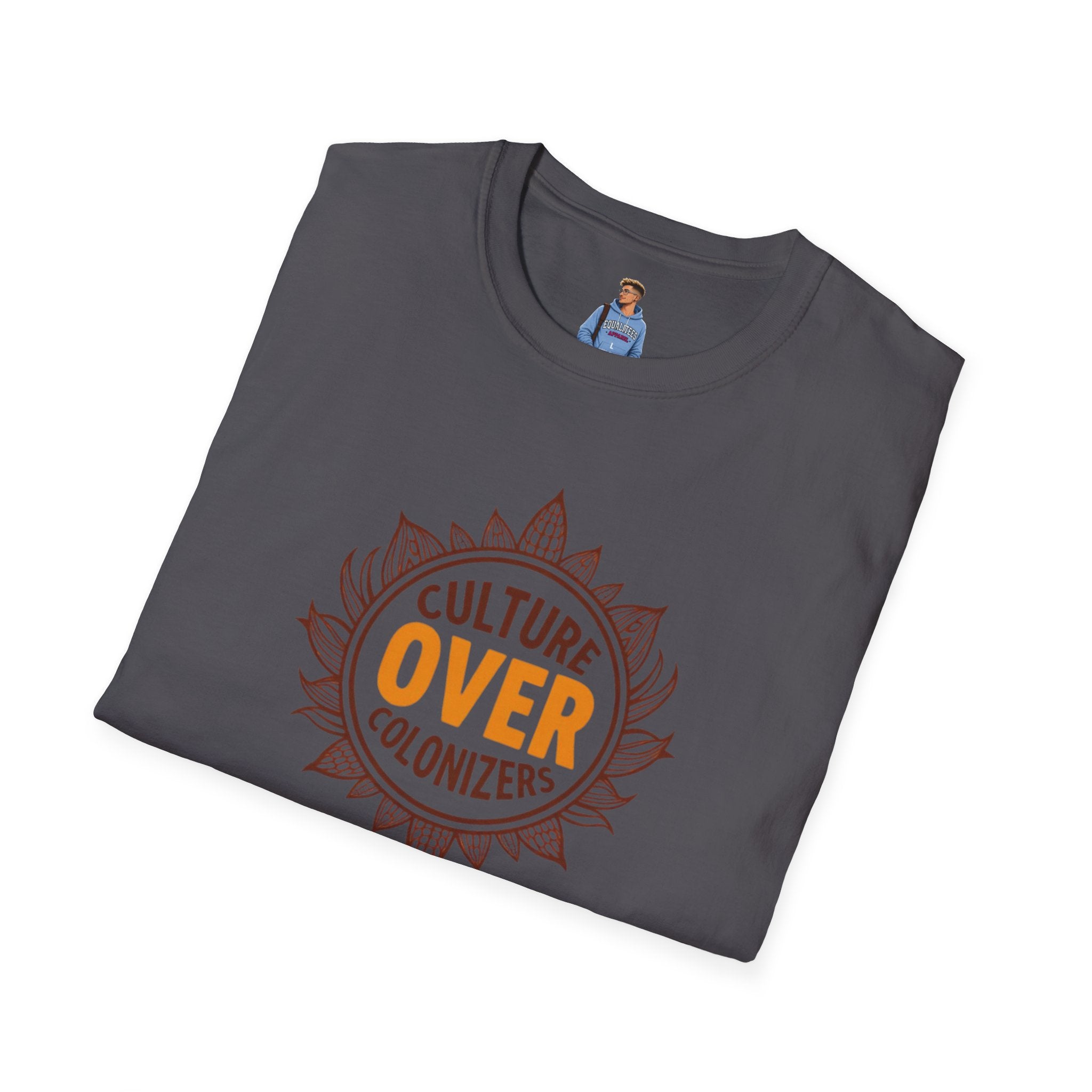 Culture Over Colonizers Unisex Softstyle T-Shirt