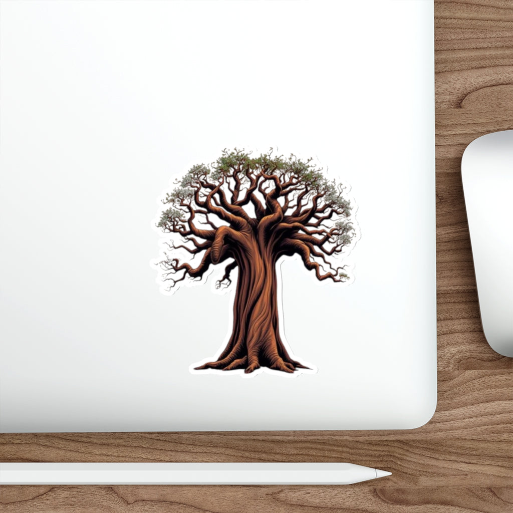 Die-Cut Stickers - Baobab Tree - EqualiTees.Me