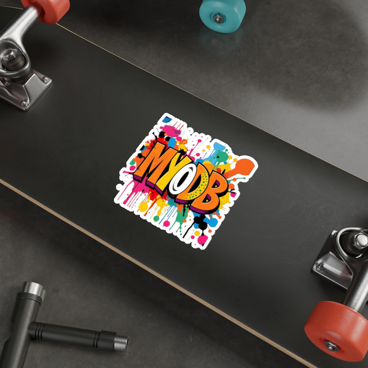Die-Cut Stickers - MYODB - EqualiTees.Me