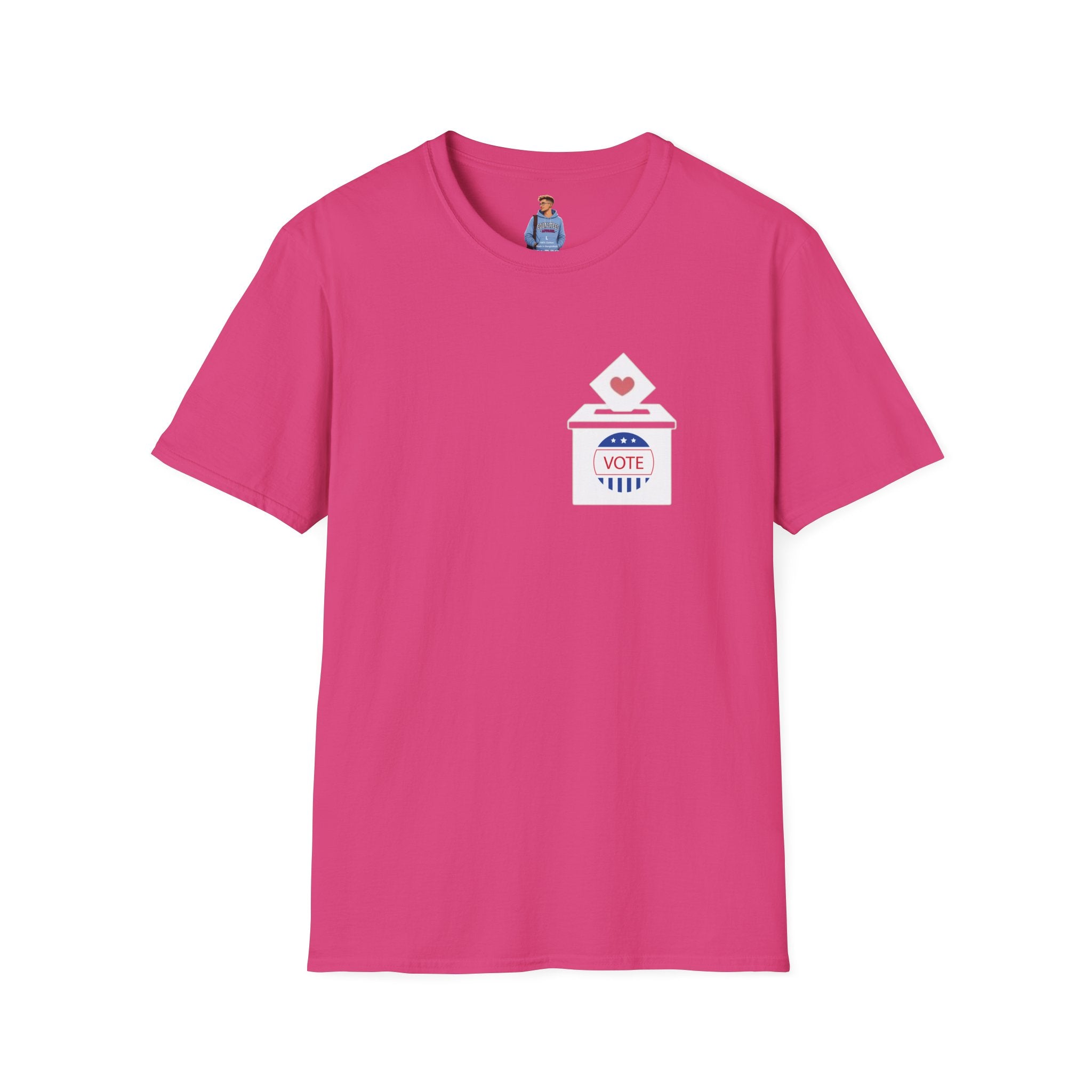 Vote with Your Heart Unisex Softstyle T-Shirt