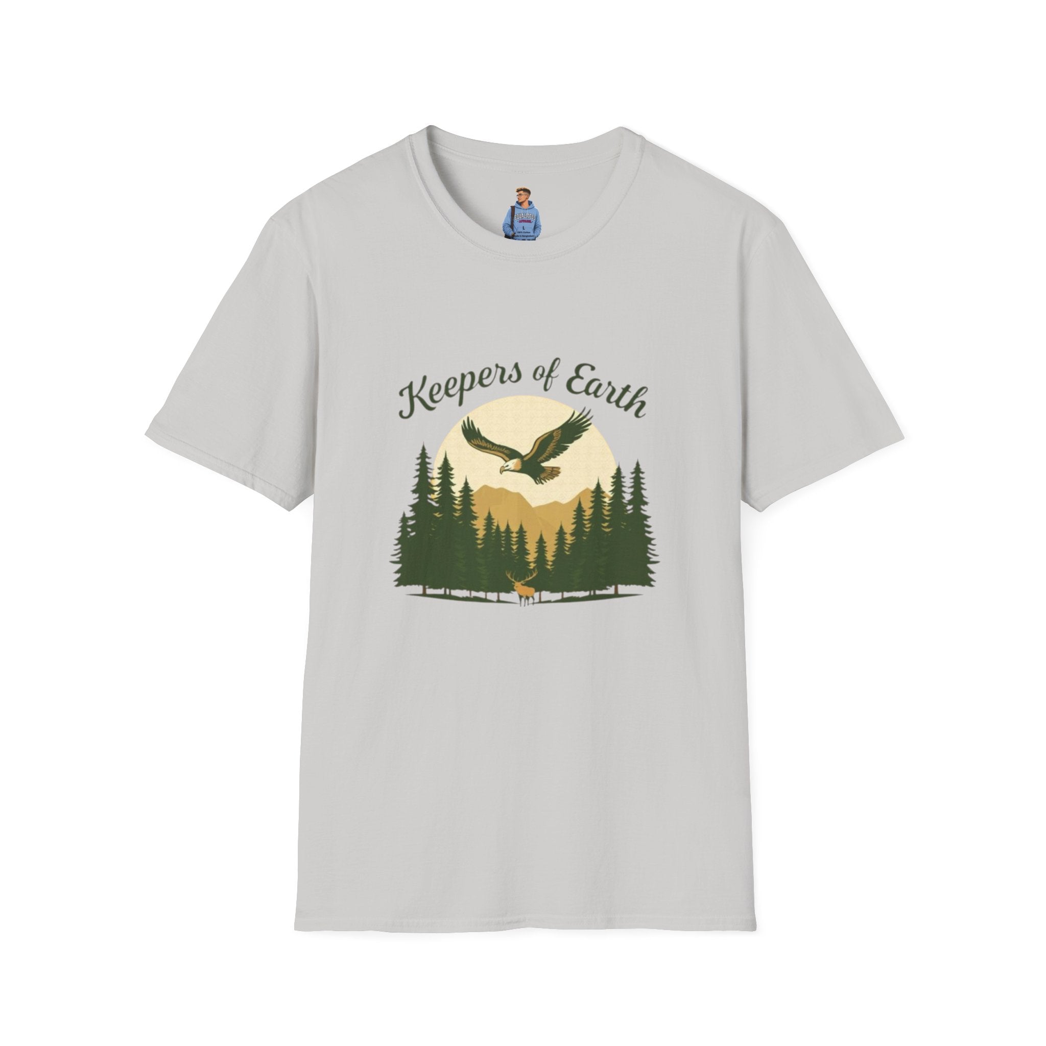 Keepers of the Earth Eagle and Elk T-shirt