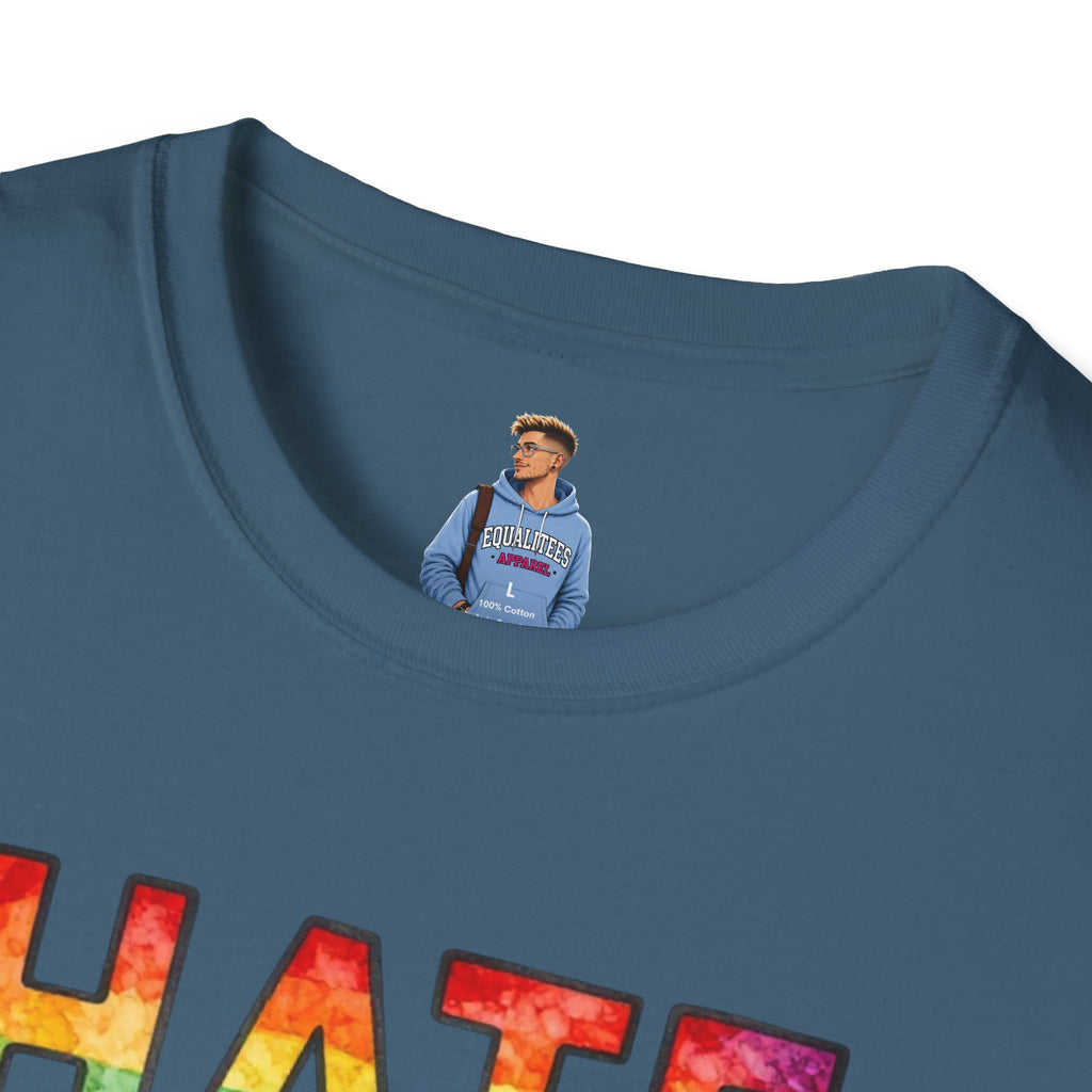 Hate Is Not A Family Value Rainbow Pride T-Shirt