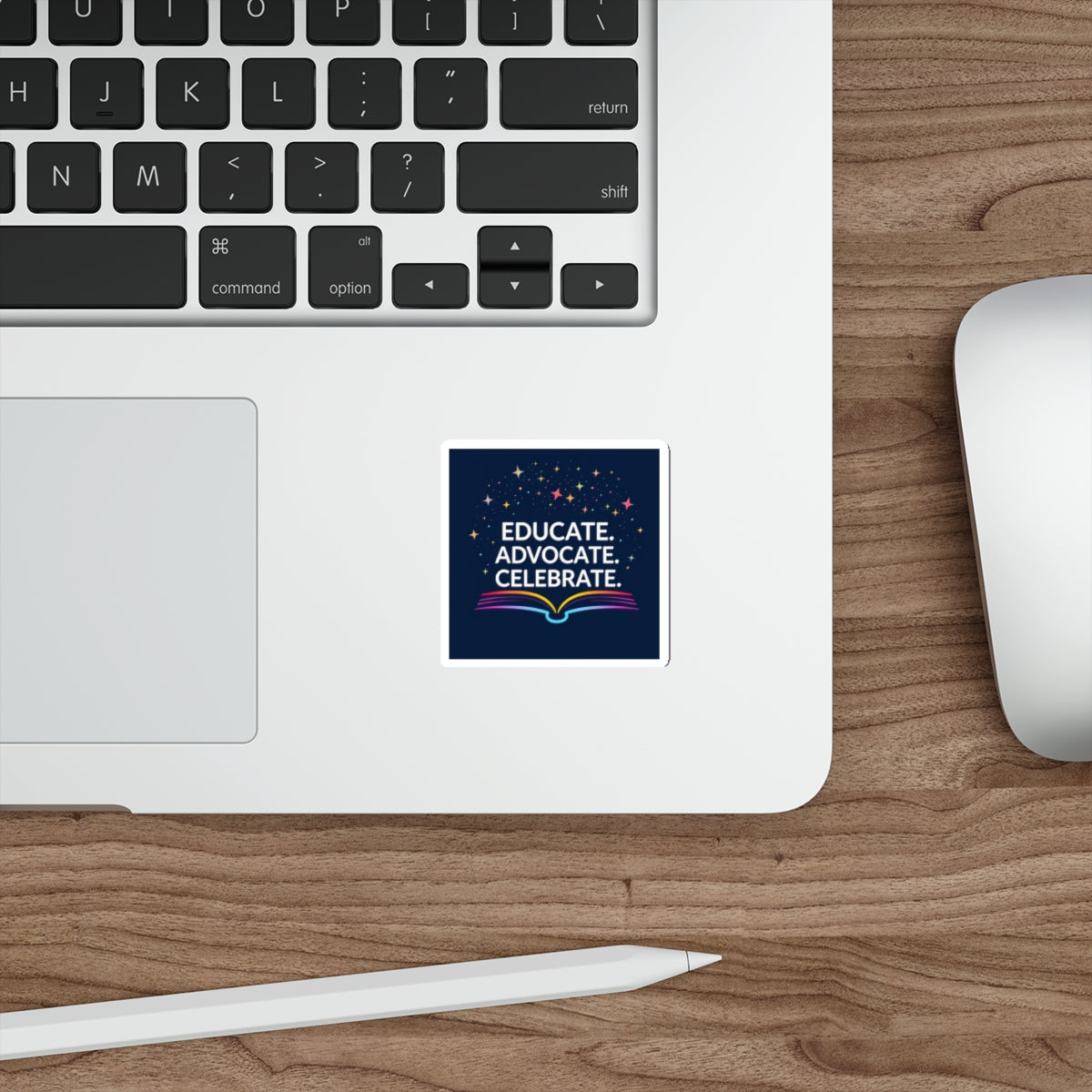 Educational Advocacy Die-Cut Stickers - Celebrate Learning! - Inspiring Designs for Students & Educators - EqualiTees.Me