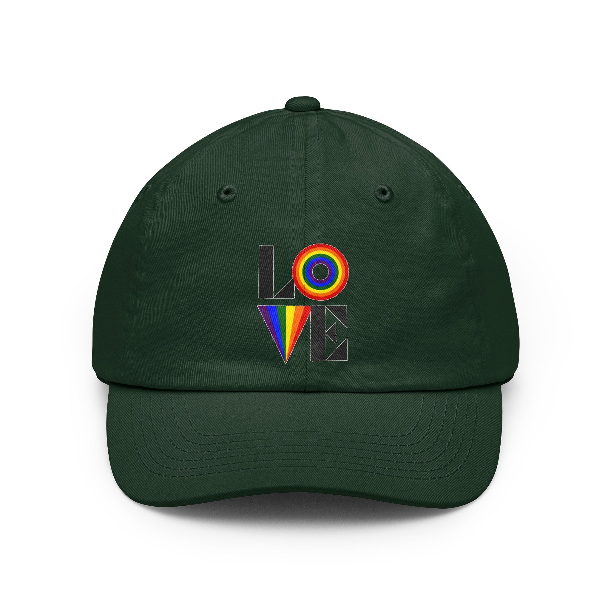 Pride Rainbow LOVE Hat – Classic Baseball Cap
