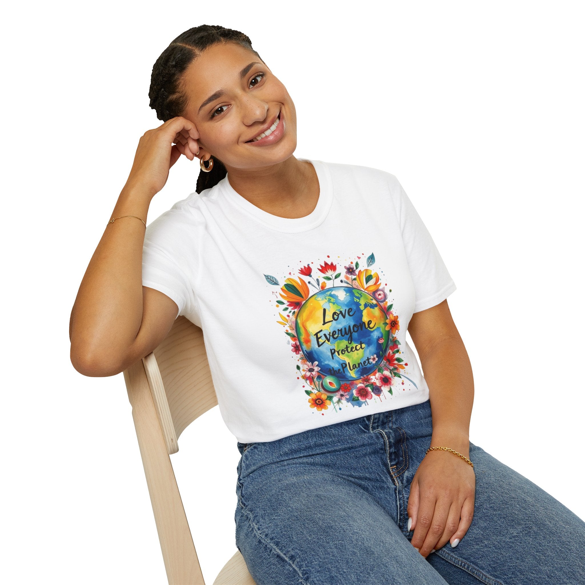 Love Everyone Protect The Planet T-Shirt