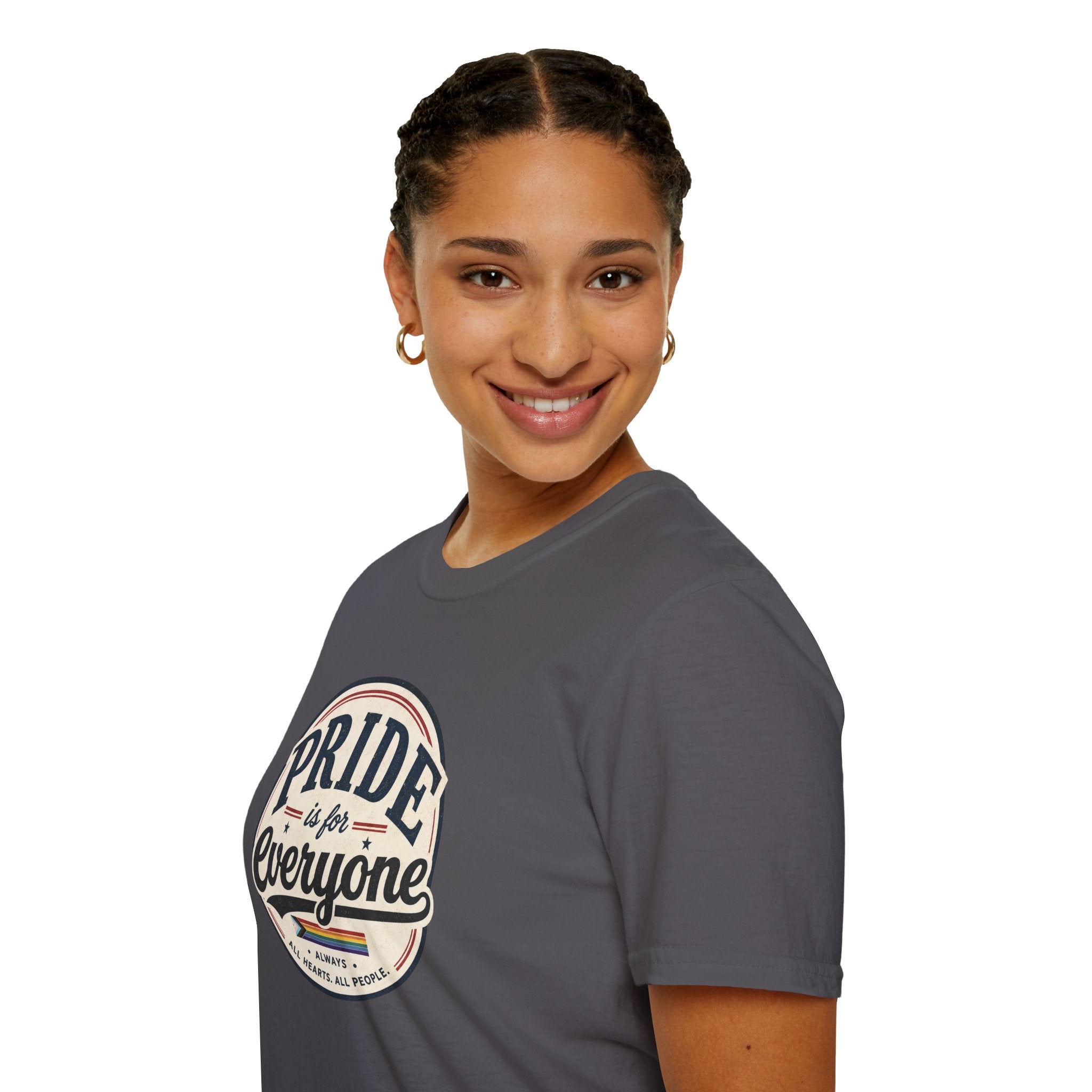 Pride Is for Everyone T-Shirt — Inclusive Retro Pride Tee