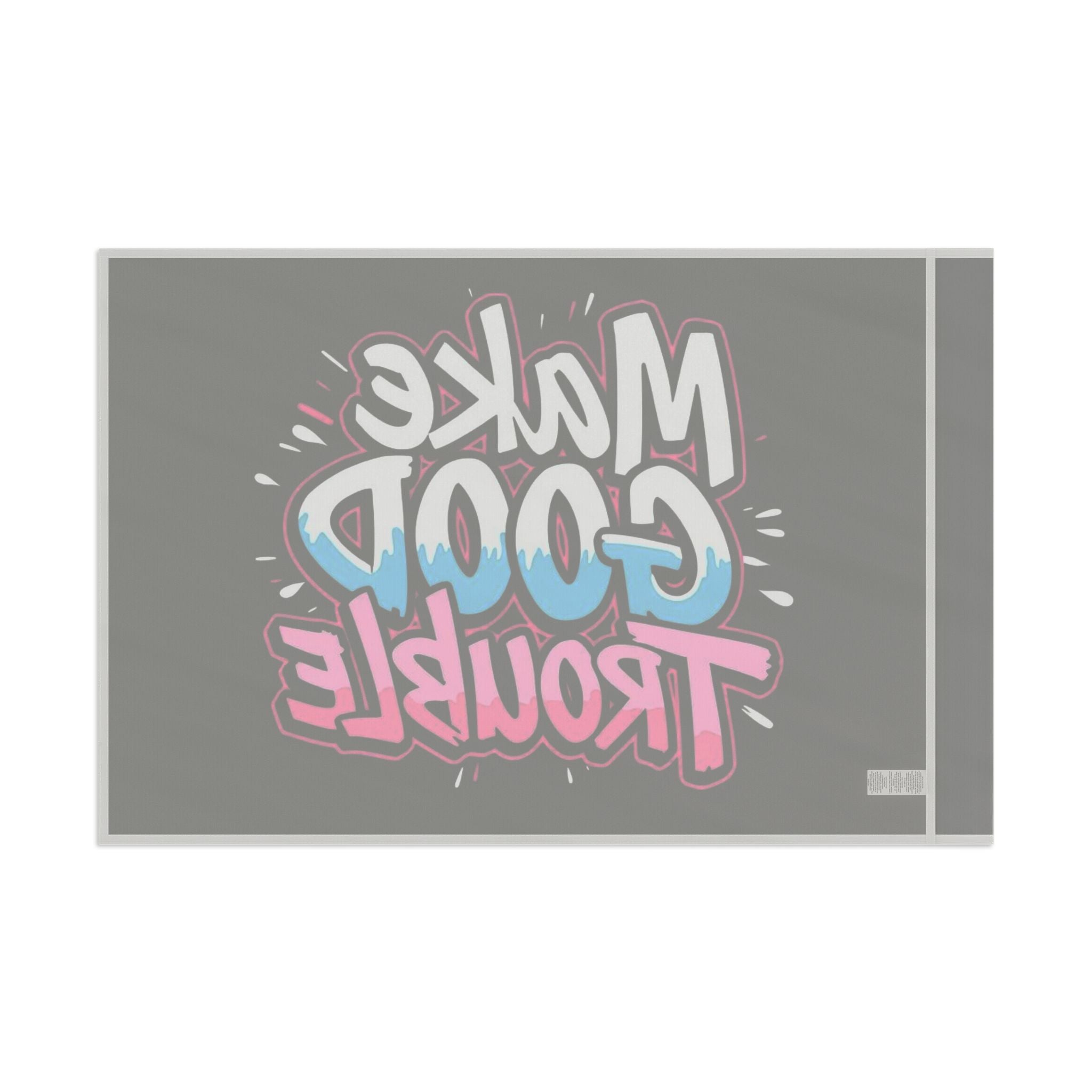 Make Good Trouble Trans Colors Flag - EqualiTees.Me
