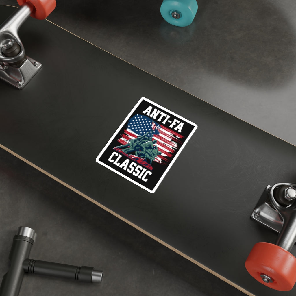 Die-Cut Stickers - Anti-Fa Classic - EqualiTees.Me