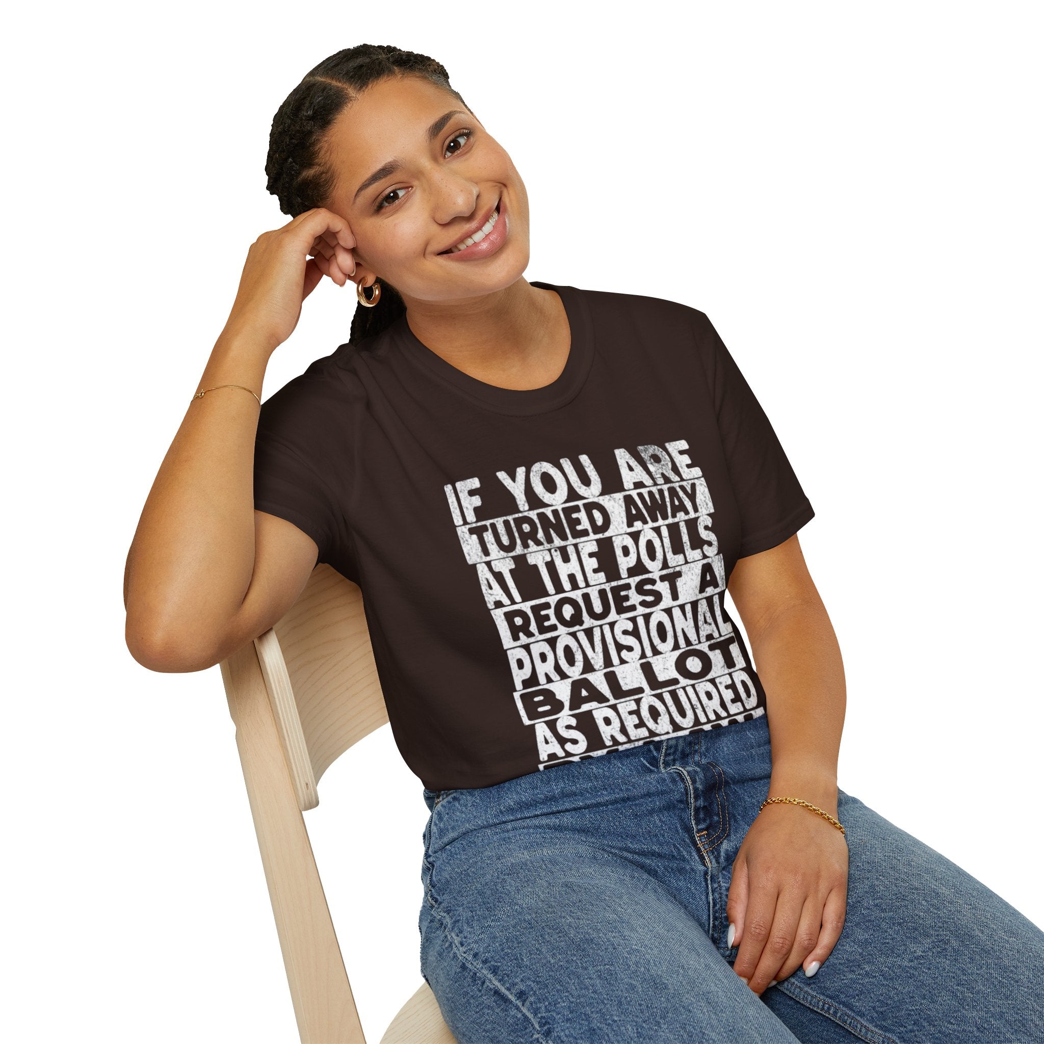 Know Your Rights Voter English T-Shirt