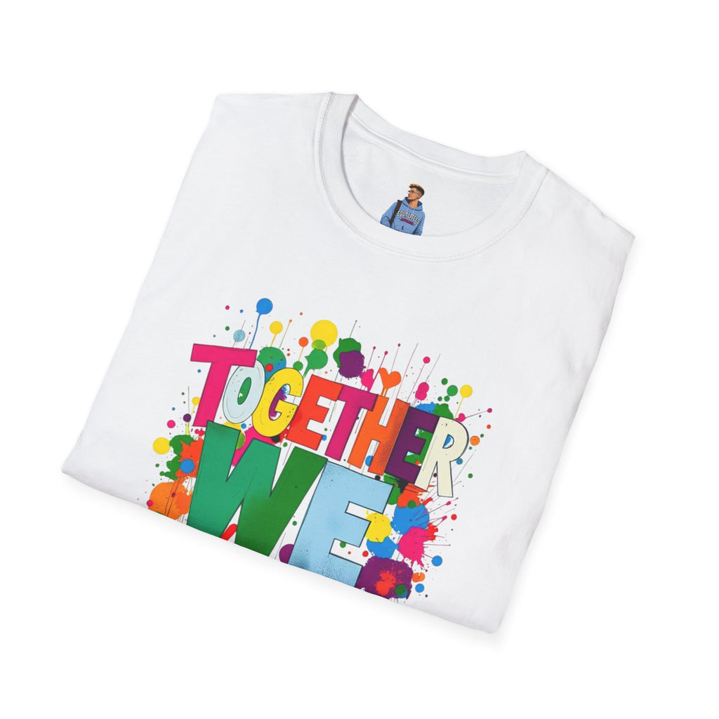 Juntos nos levantamos Camiseta unisex de estilo suave