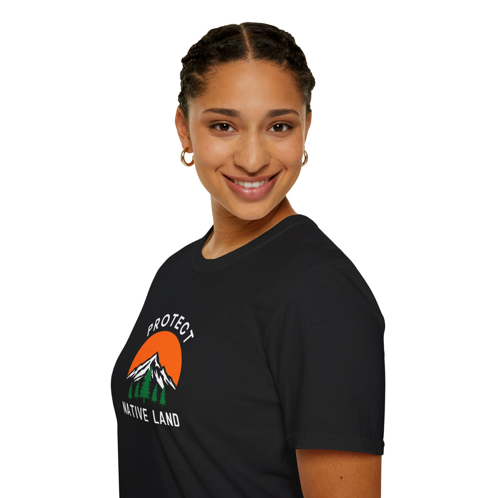 Protect Native Land Softstyle Unisex T-shirt