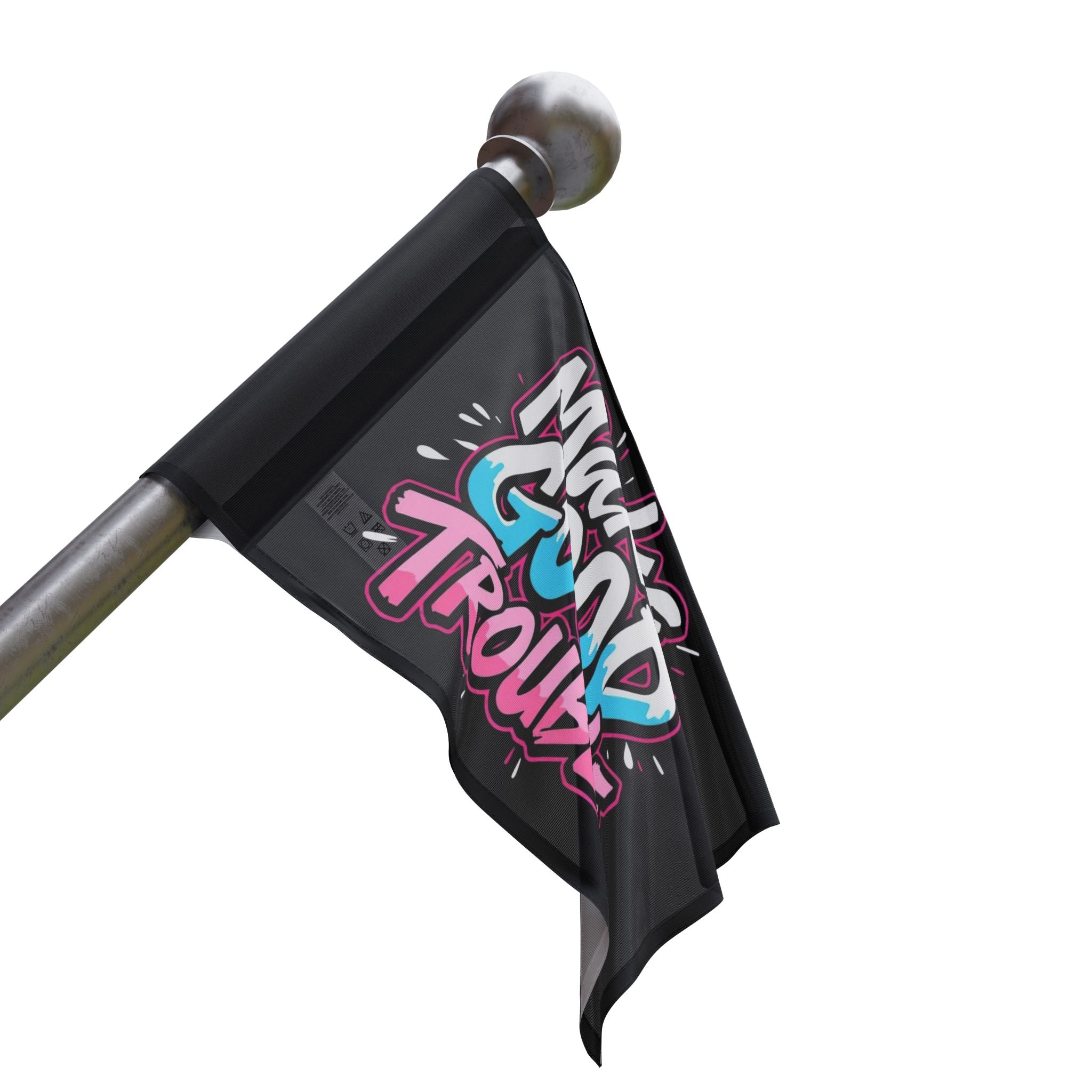 Make Good Trouble Trans Colors Flag - EqualiTees.Me