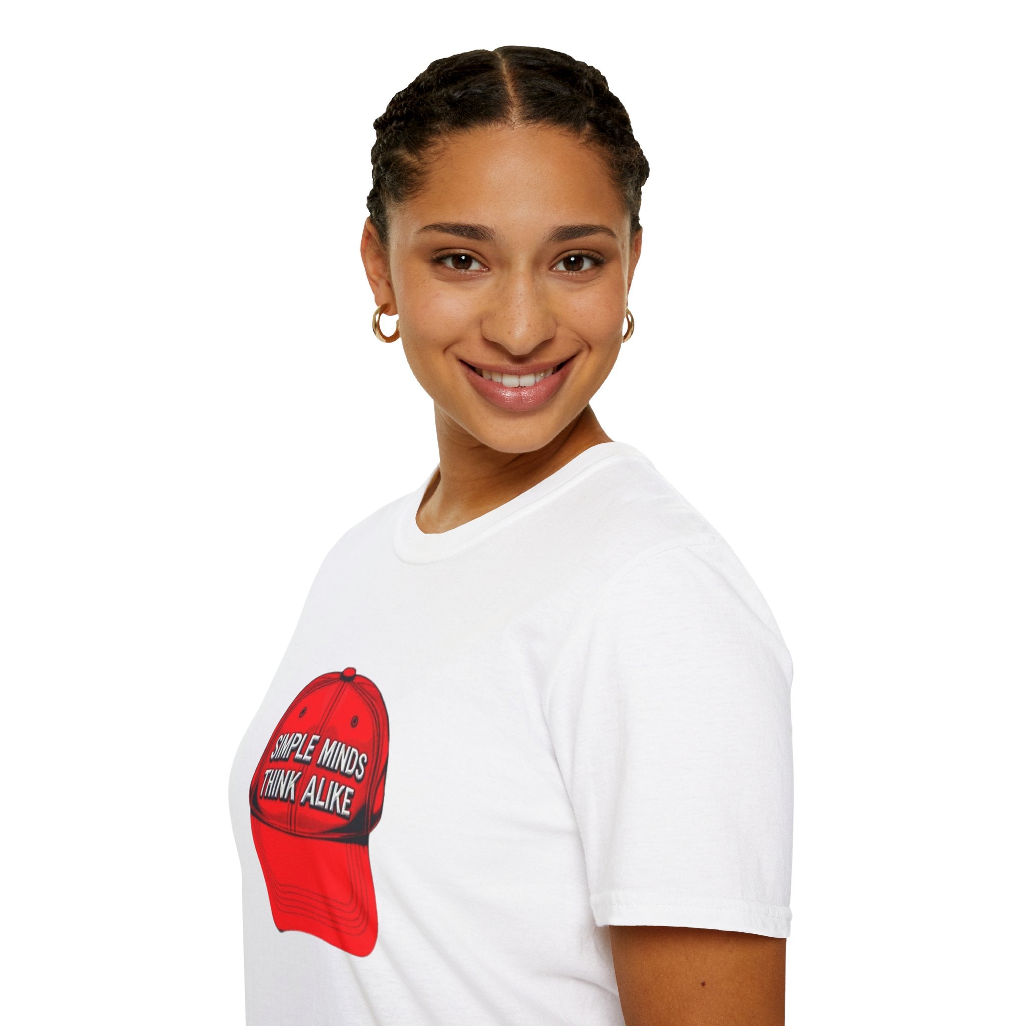 Simple Minds Think Alike T-Shirt' & 'Make America Think Again' Graphic Tee