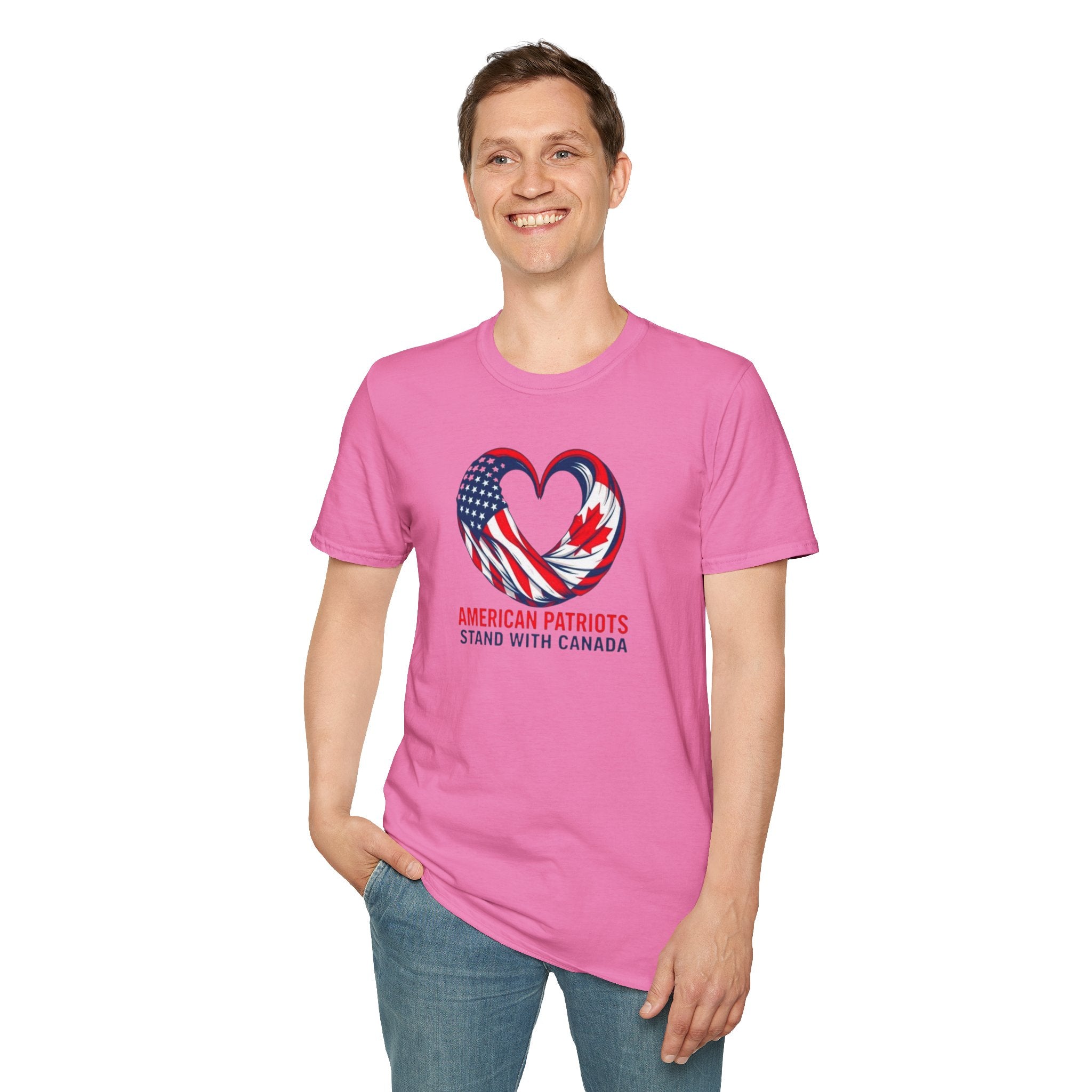 American Patriots Stand with Canada T-shirt